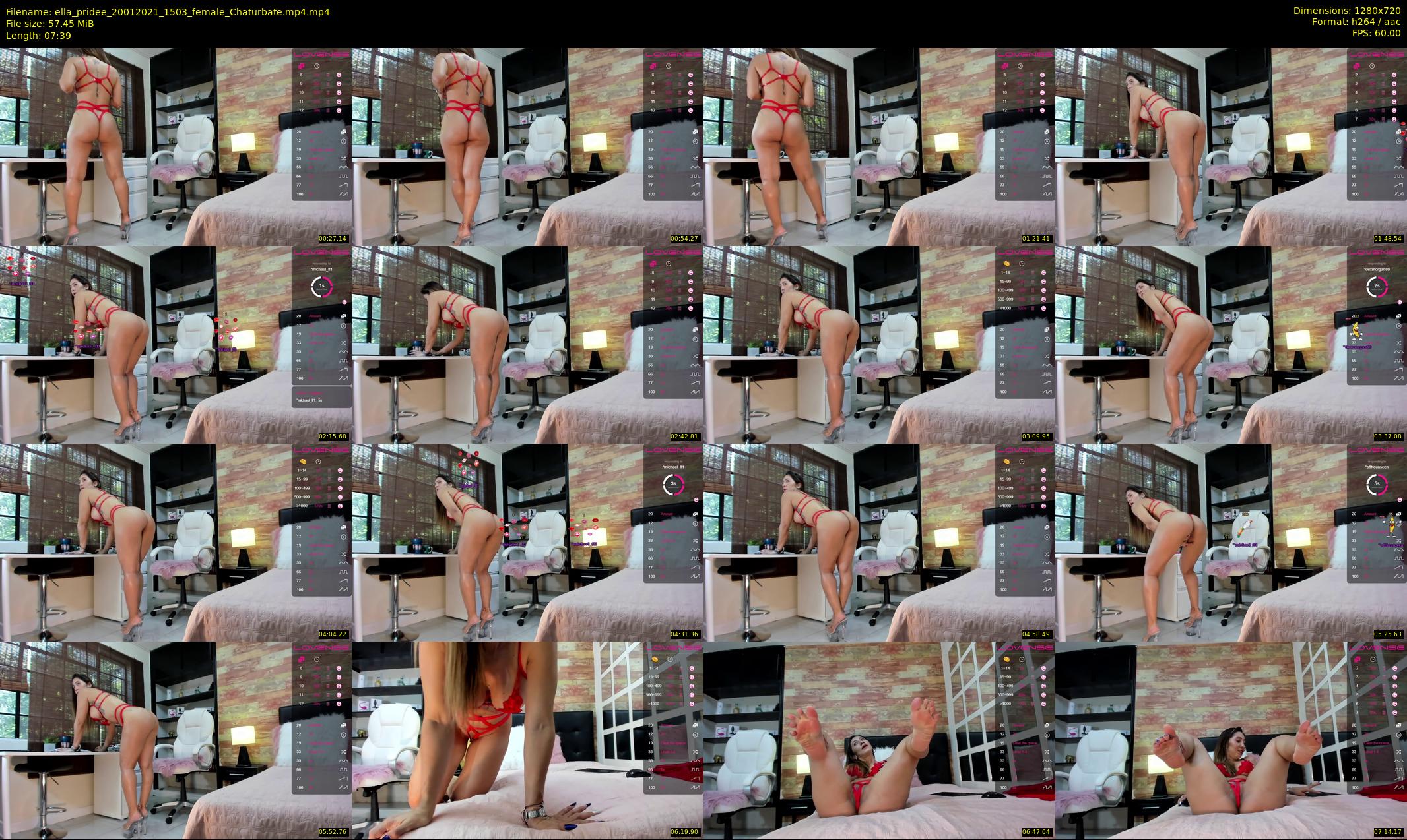 ella_pridee — 8 minute Chaturbate female cam show recording, 720p, Jan 20, 2021
