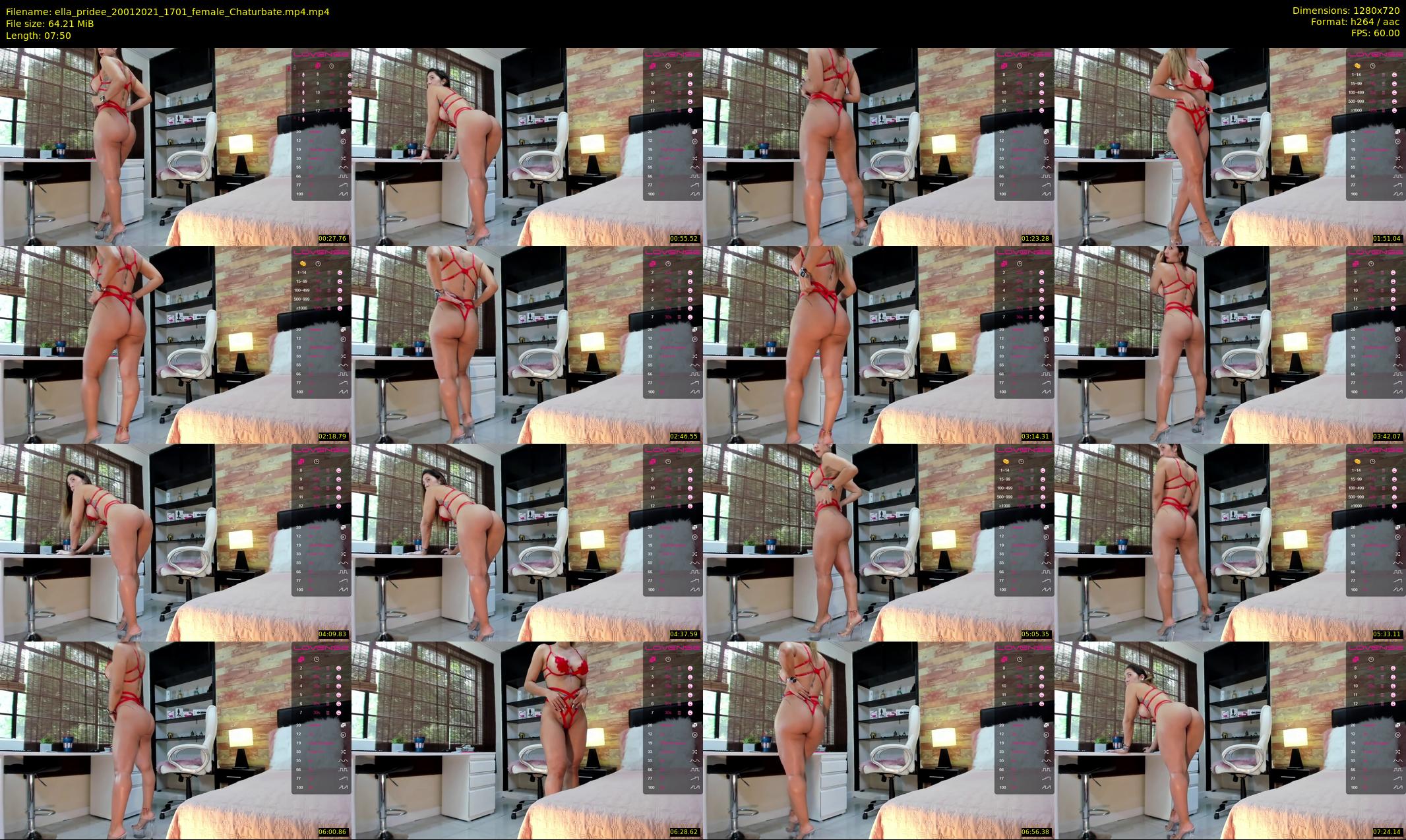 ella_pridee — 8 minute Chaturbate female cam show recording, 720p, Jan 20, 2021