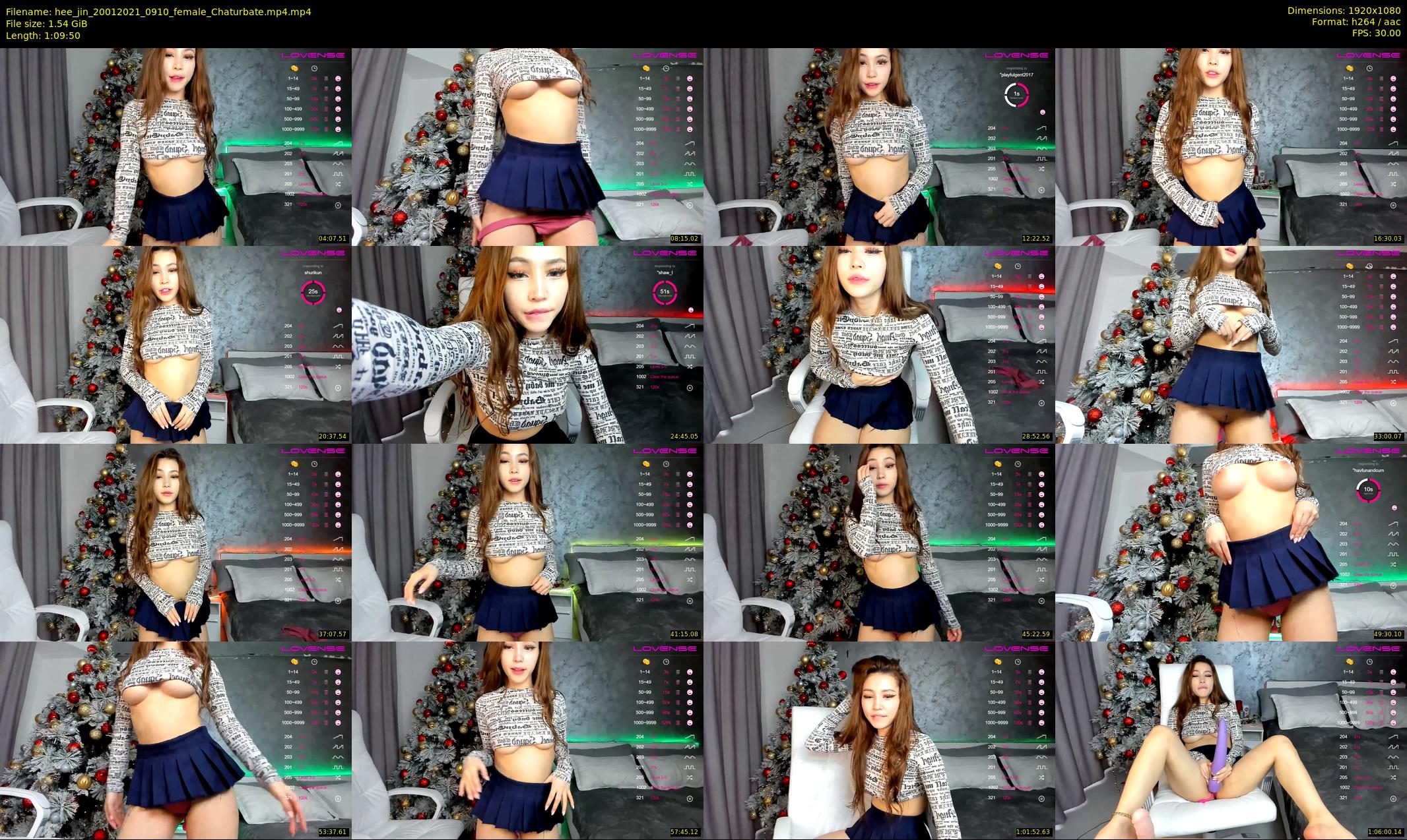 hee_jin — 70 minute Chaturbate female cam show recording, 1080p, Jan 20, 2021