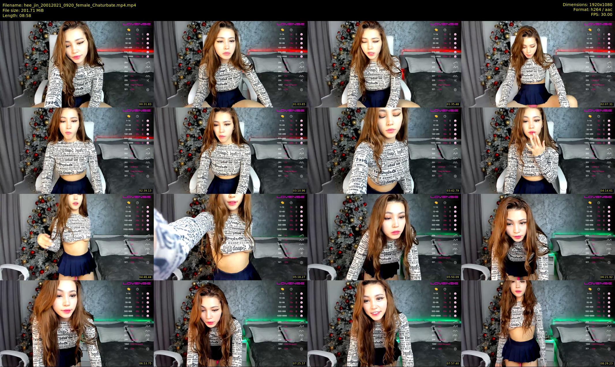hee_jin — 9 minute Chaturbate female cam show recording, 1080p, Jan 20, 2021