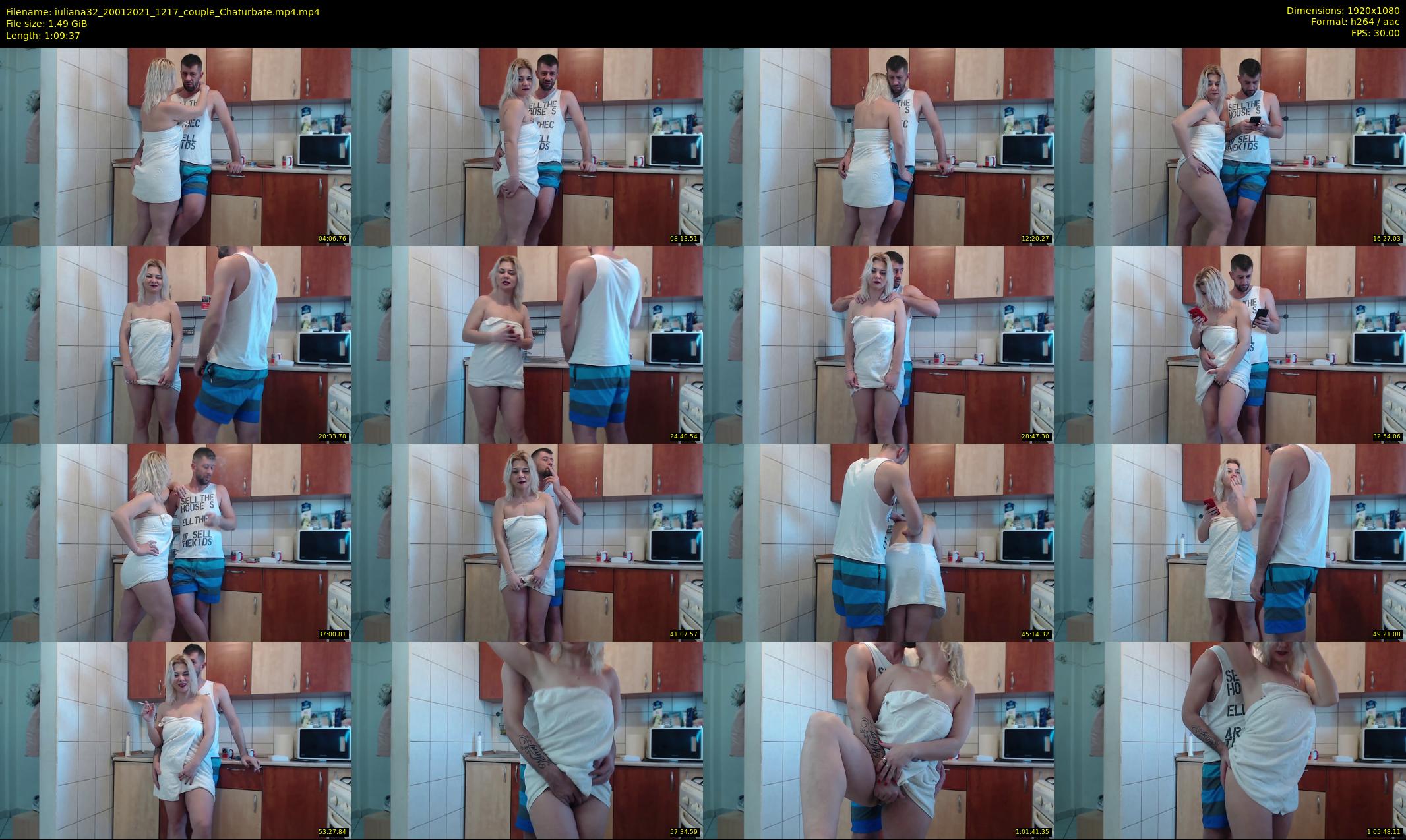iuliana32 — 70 minute Chaturbate couple cam show recording, 1080p, Jan 20, 2021