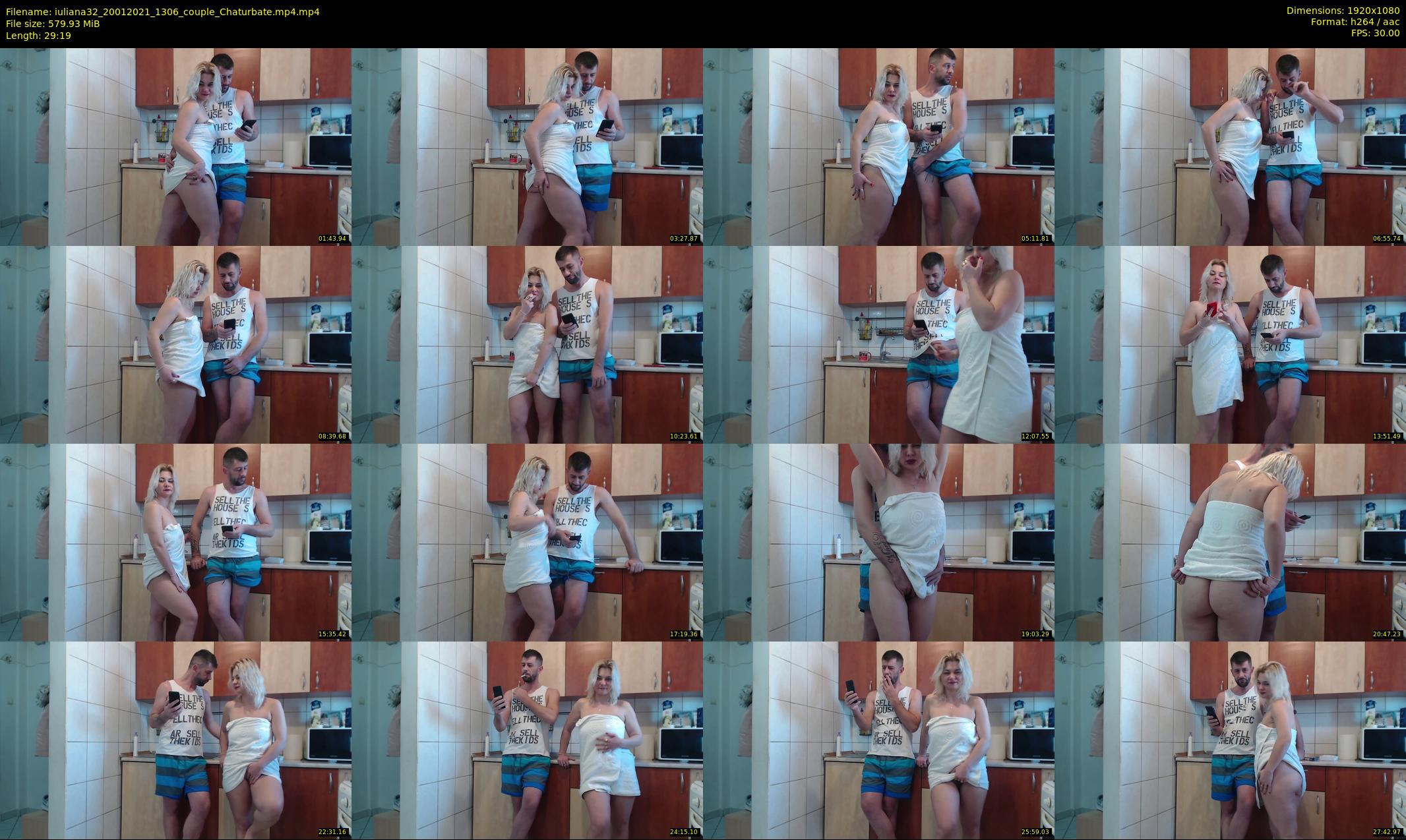 iuliana32 — 30 minute Chaturbate couple cam show recording, 1080p, Jan 20, 2021