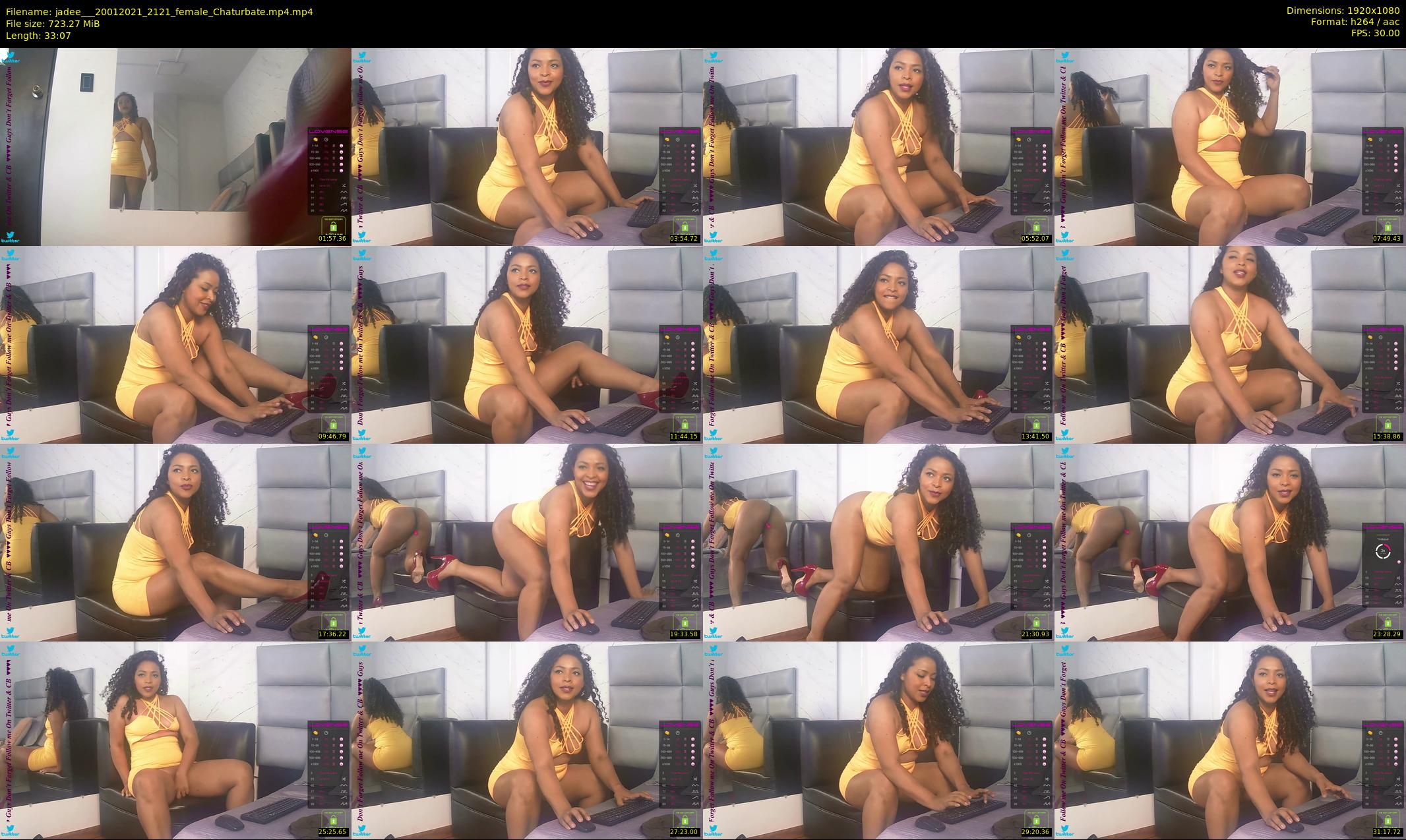 jadee__ — 34 minute Chaturbate female cam show recording, 1080p, Jan 20, 2021