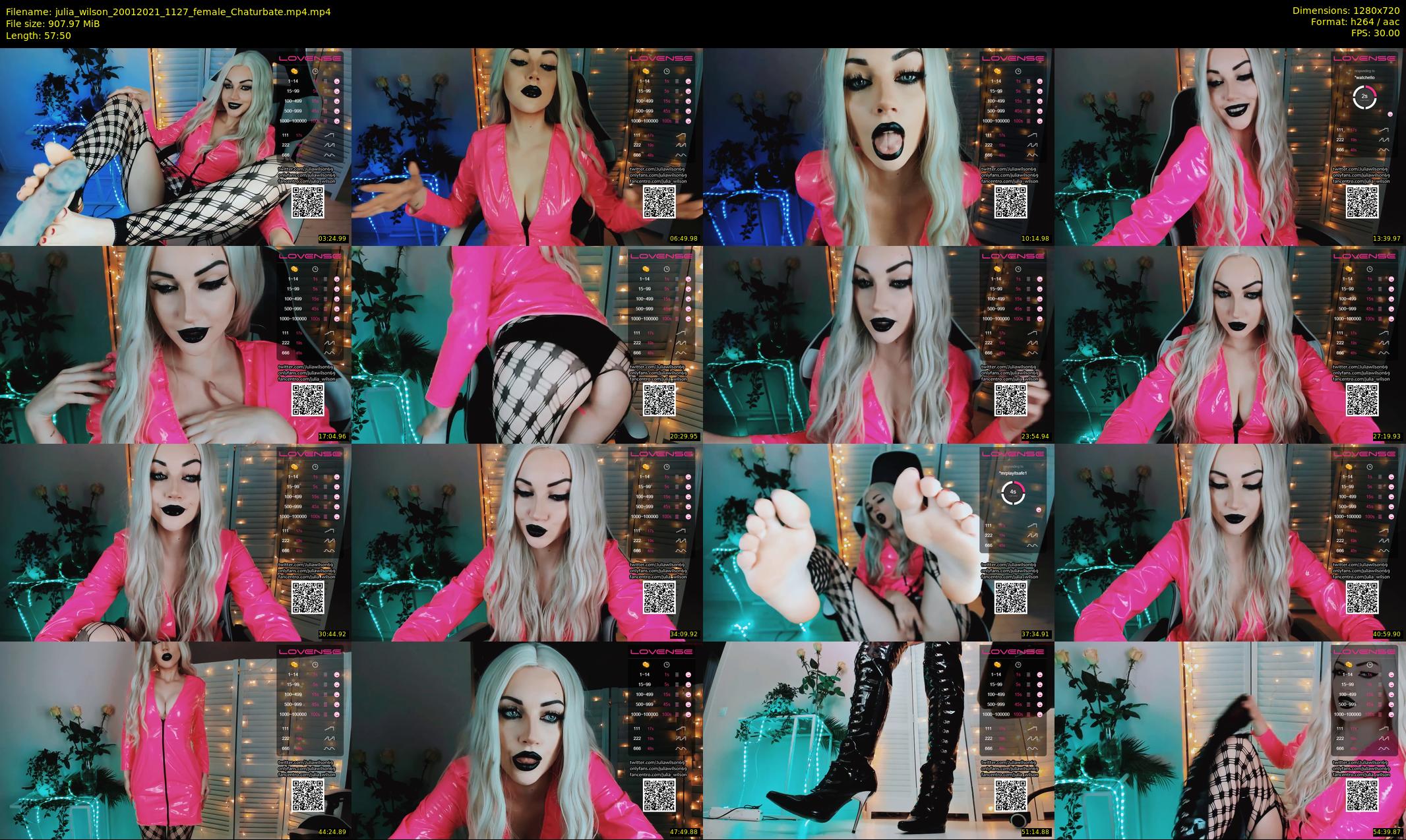 julia_wilson — 58 minute Chaturbate female cam show recording, 720p, Jan 20, 2021