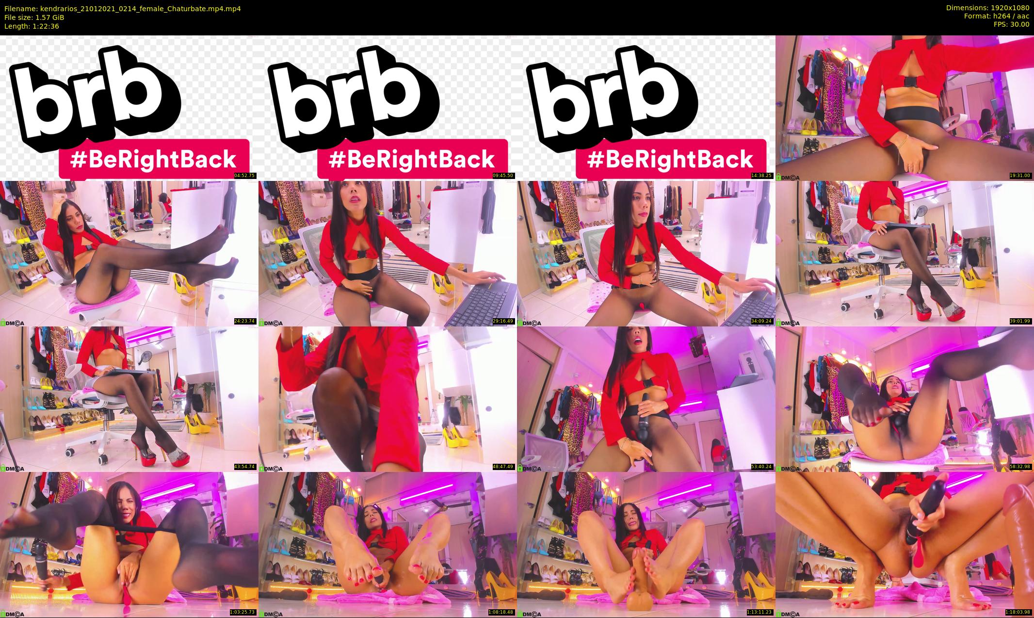 kendrarios — 83 minute Chaturbate female cam show recording, 1080p, Jan 21, 2021