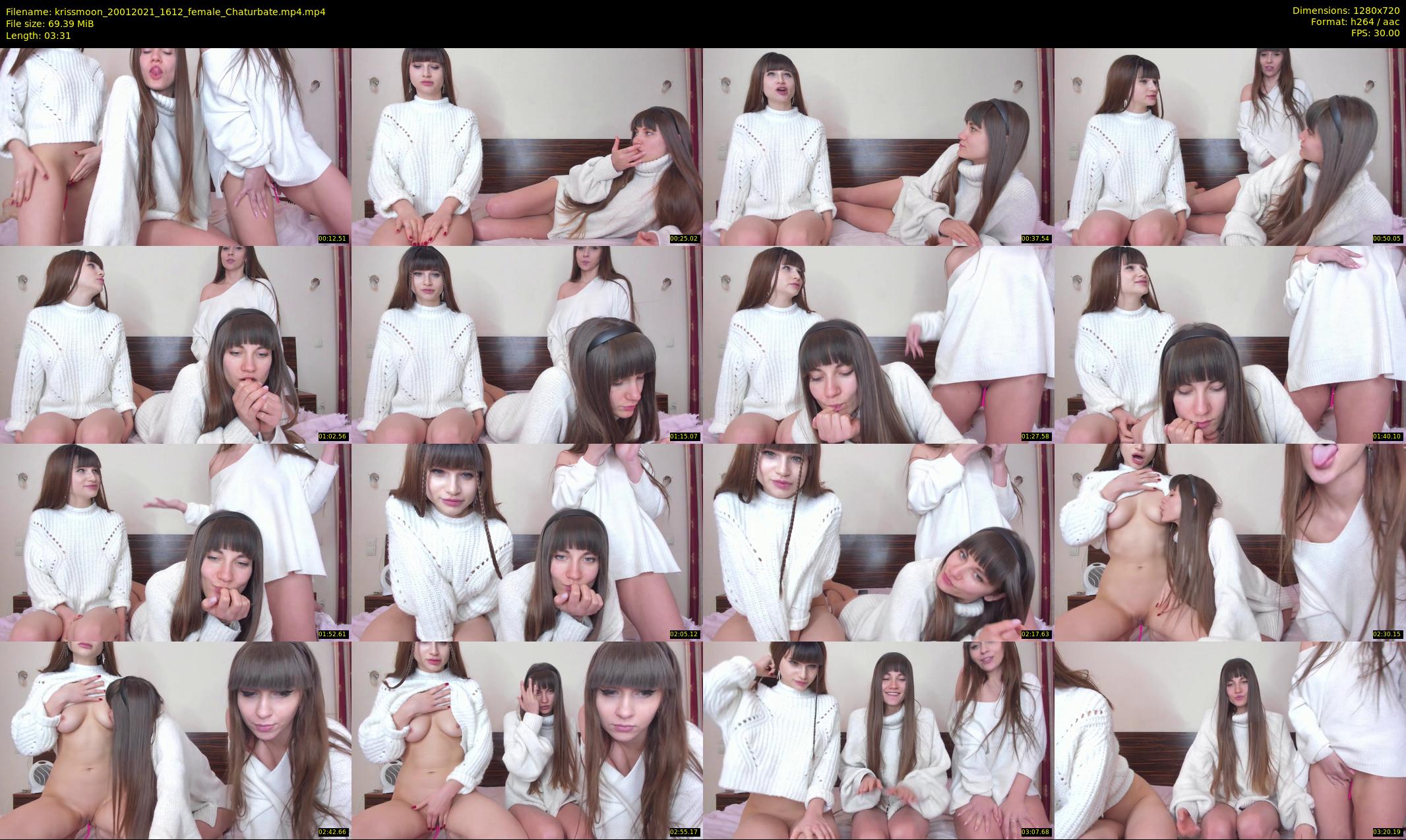 krissmoon — 4 minute Chaturbate female cam show recording, 720p, Jan 20, 2021
