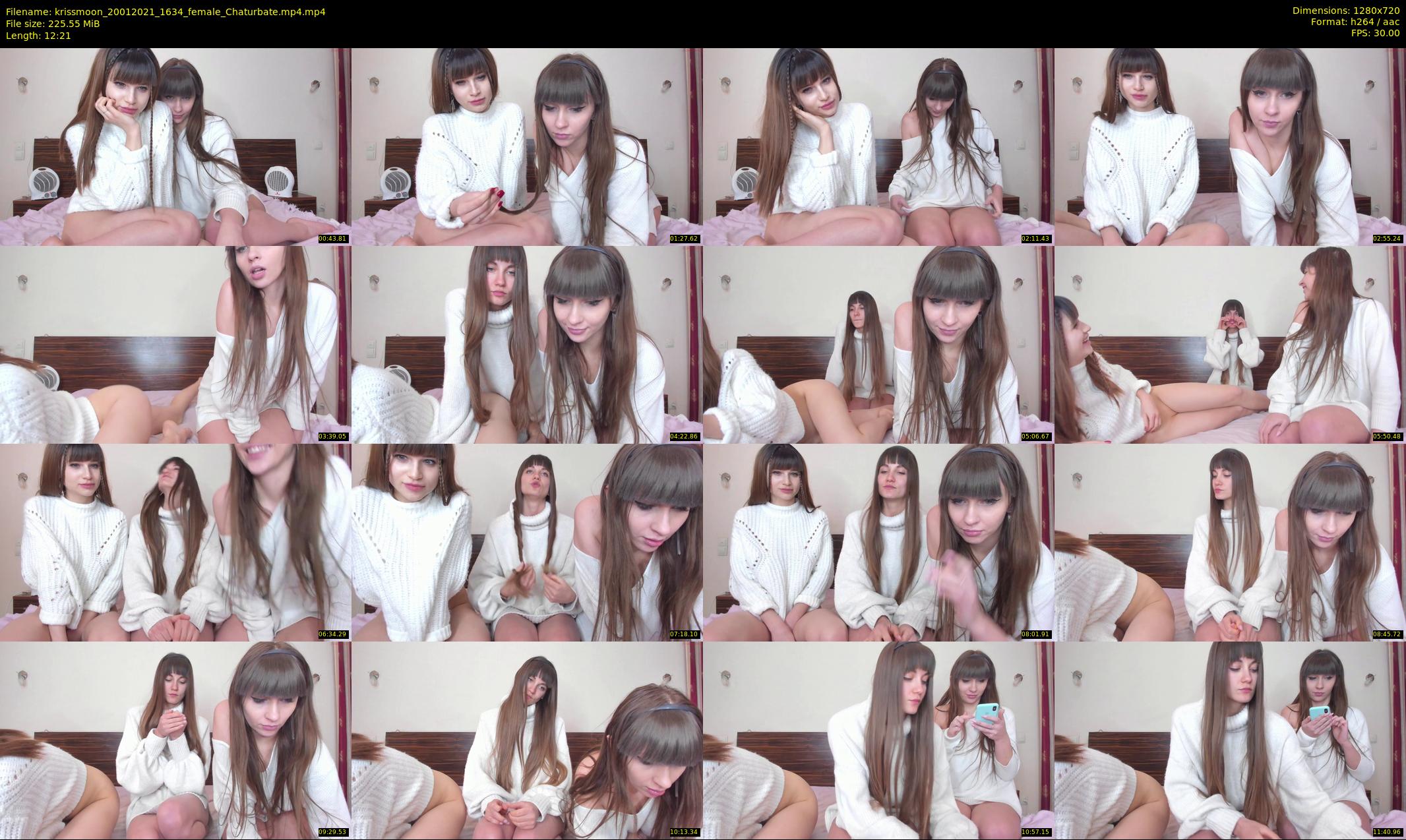 krissmoon — 13 minute Chaturbate female cam show recording, 720p, Jan 20, 2021