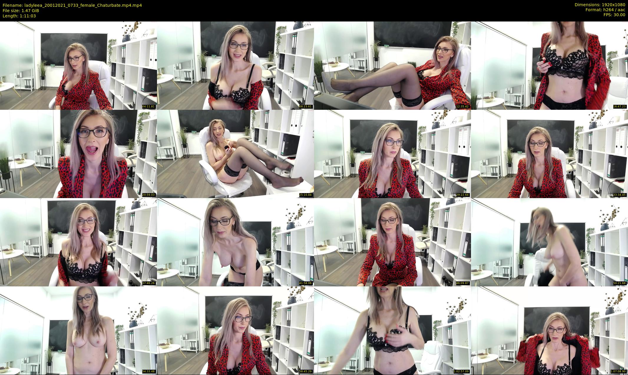 ladyleea — 72 minute Chaturbate female cam show recording, 1080p, Jan 20, 2021