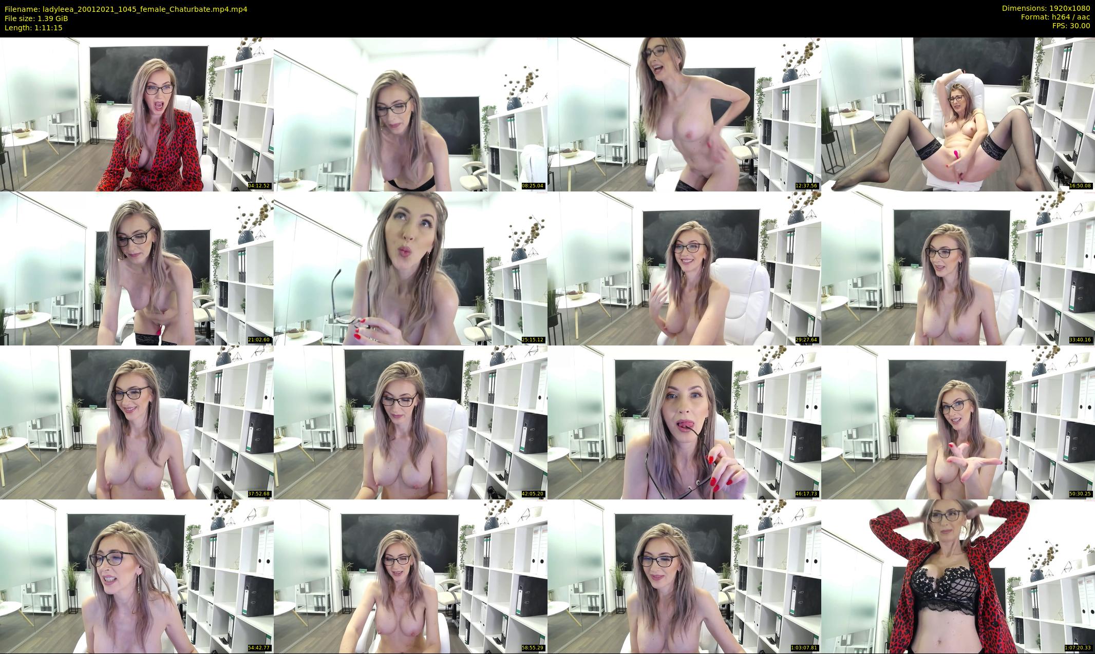 ladyleea — 72 minute Chaturbate female cam show recording, 1080p, Jan 20, 2021