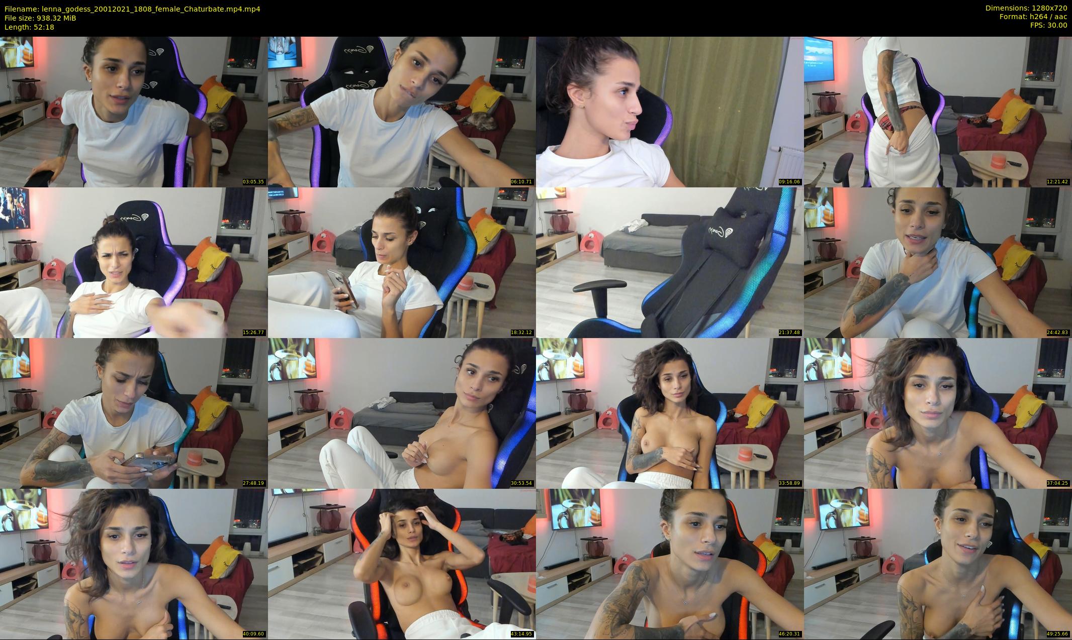 lenna_godess — 53 minute Chaturbate female cam show recording, 720p, Jan 20, 2021