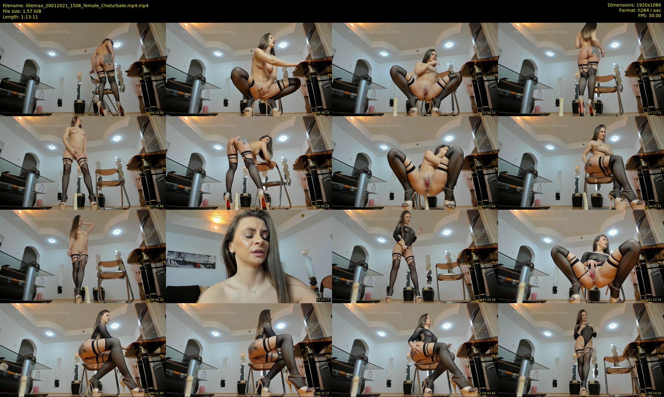 lillemax — 74 minute Chaturbate female cam show recording, 1080p, Jan 20, 2021