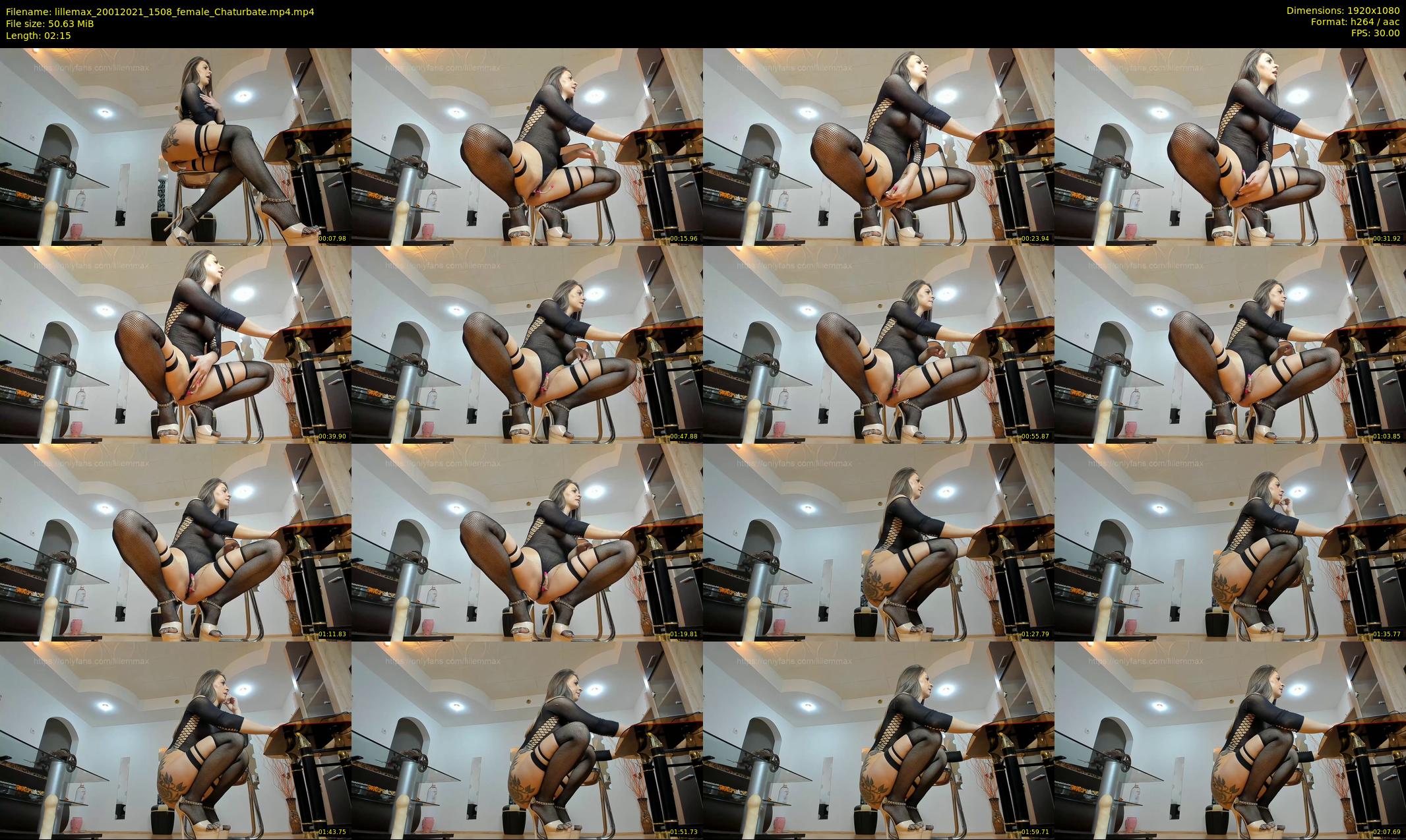 lillemax — 3 minute Chaturbate female cam show recording, 1080p, Jan 20, 2021