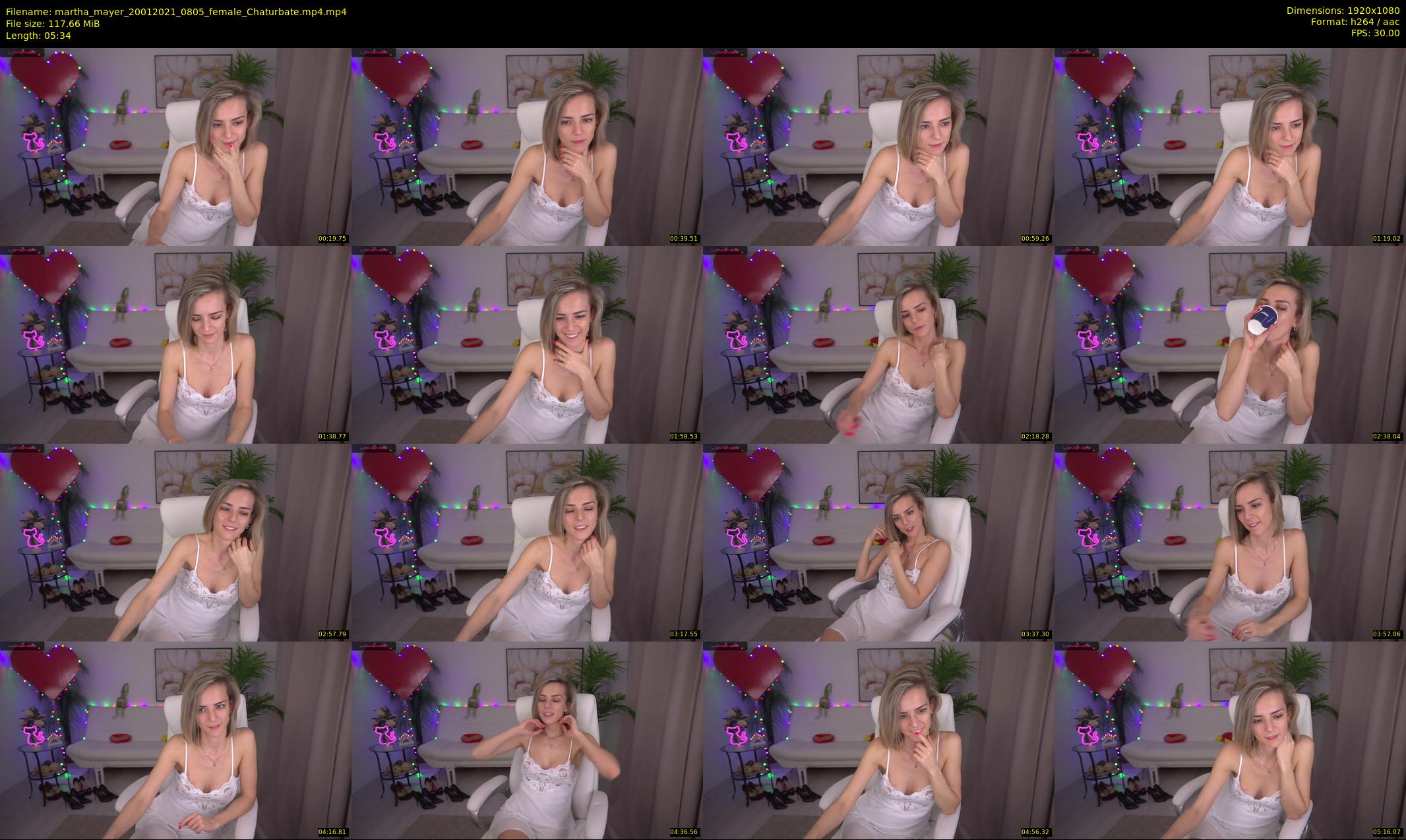 martha_mayer — 6 minute Chaturbate female cam show recording, 1080p, Jan 20, 2021