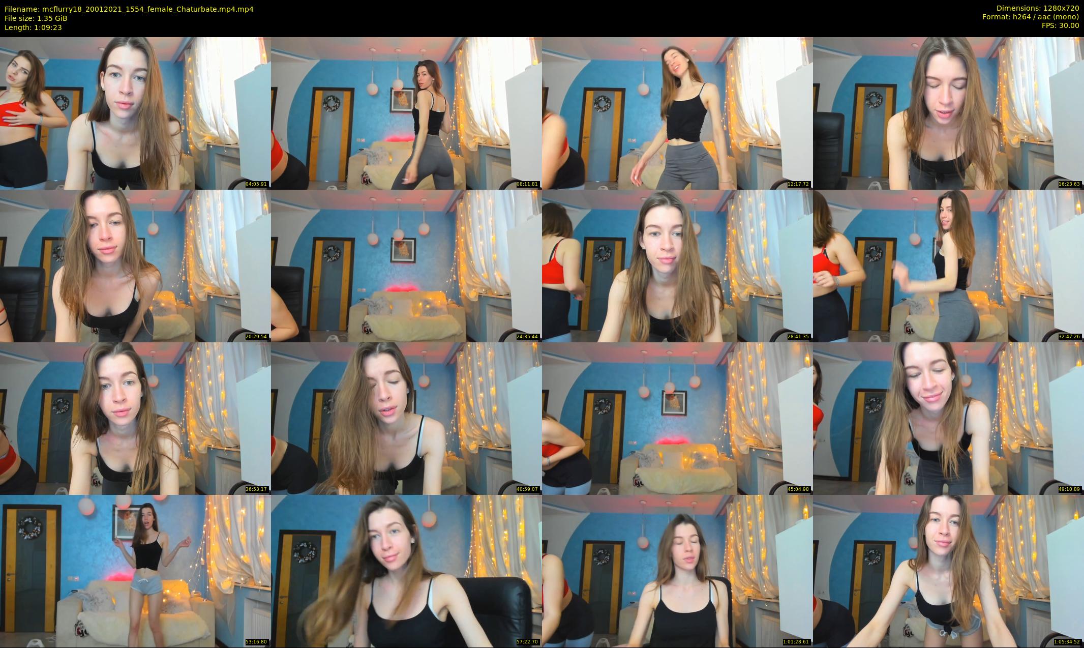 mcflurry18 — 70 minute Chaturbate female cam show recording, 720p, Jan 20, 2021