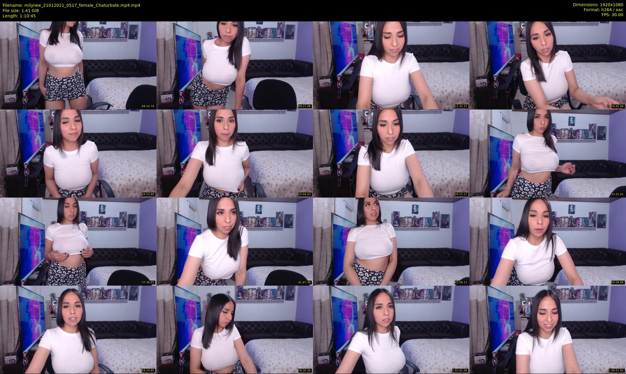 milynee — 71 minute Chaturbate female cam show recording, 1080p, Jan 21, 2021