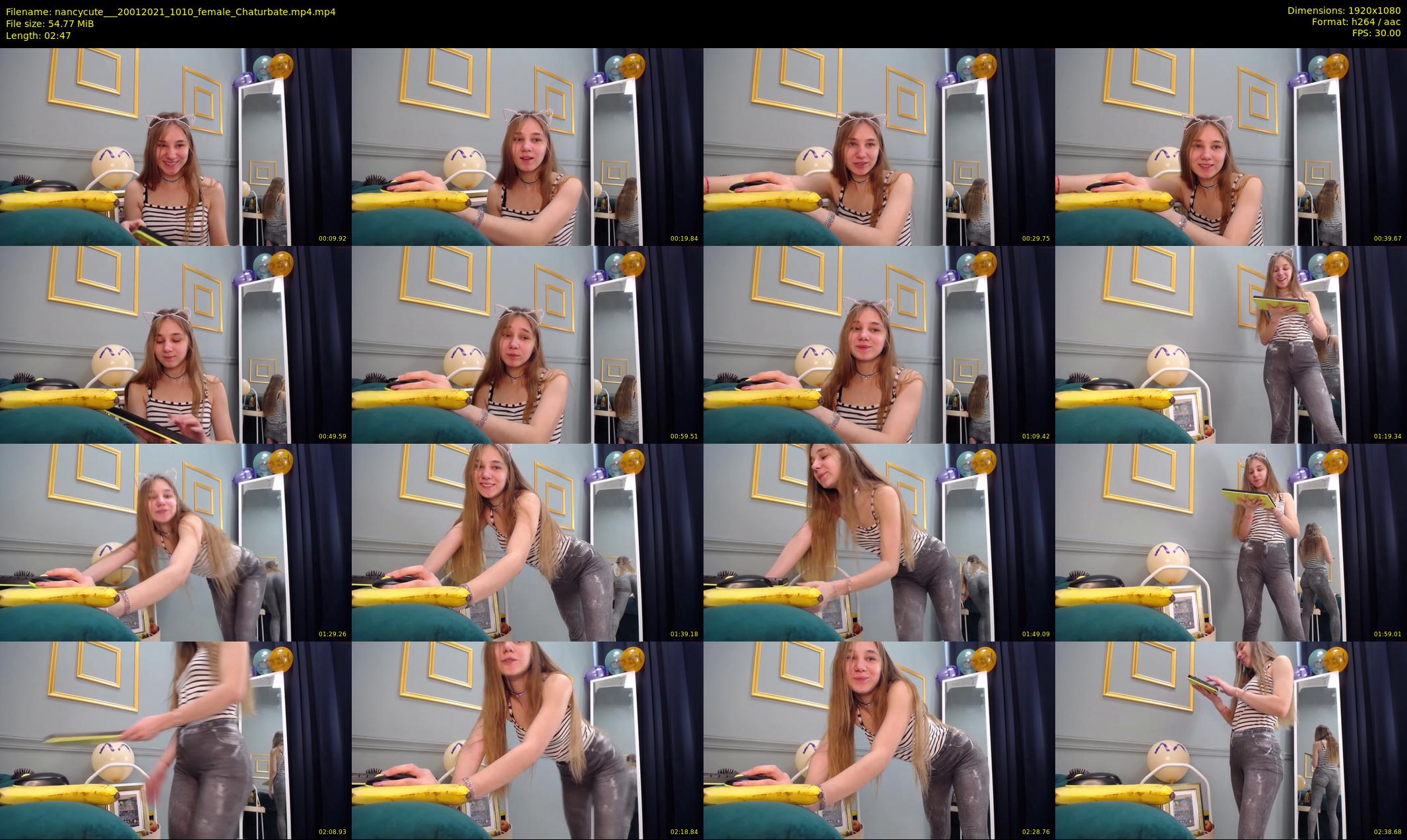 nancycute__ — 3 minute Chaturbate female cam show recording, 1080p, Jan 20, 2021