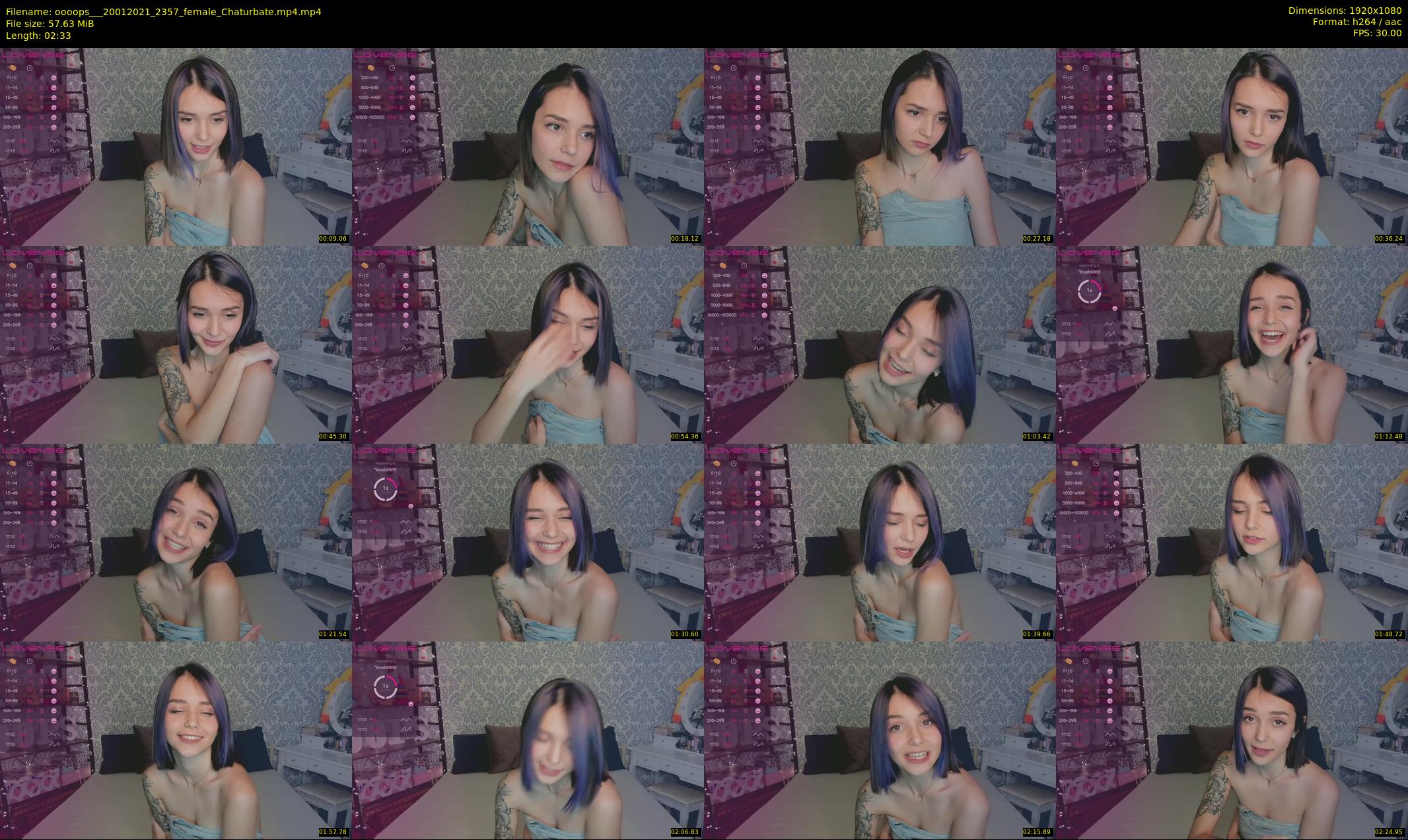 oooops__ — 3 minute Chaturbate female cam show recording, 1080p, Jan 20, 2021
