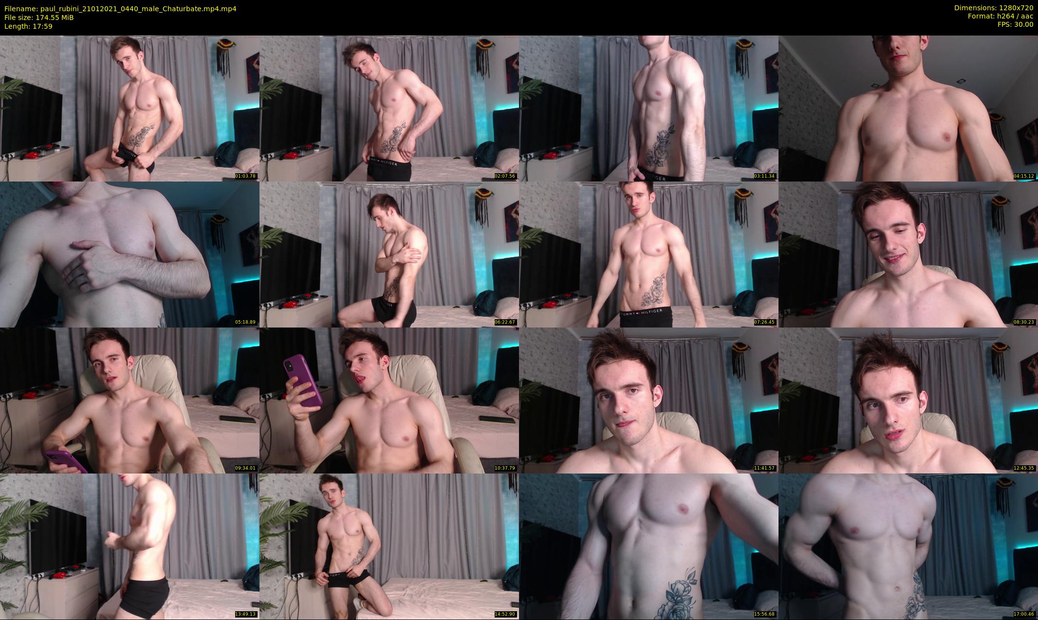paul_rubini — 18 minute Chaturbate male cam show recording, 720p, Jan 21, 2021