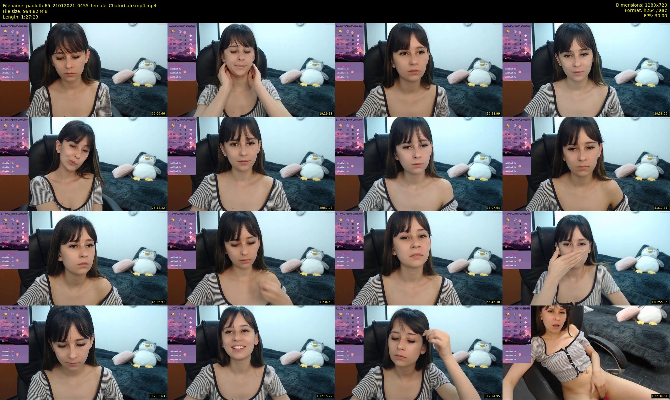 paulette65 — 88 minute Chaturbate female cam show recording, 720p, Jan 21, 2021