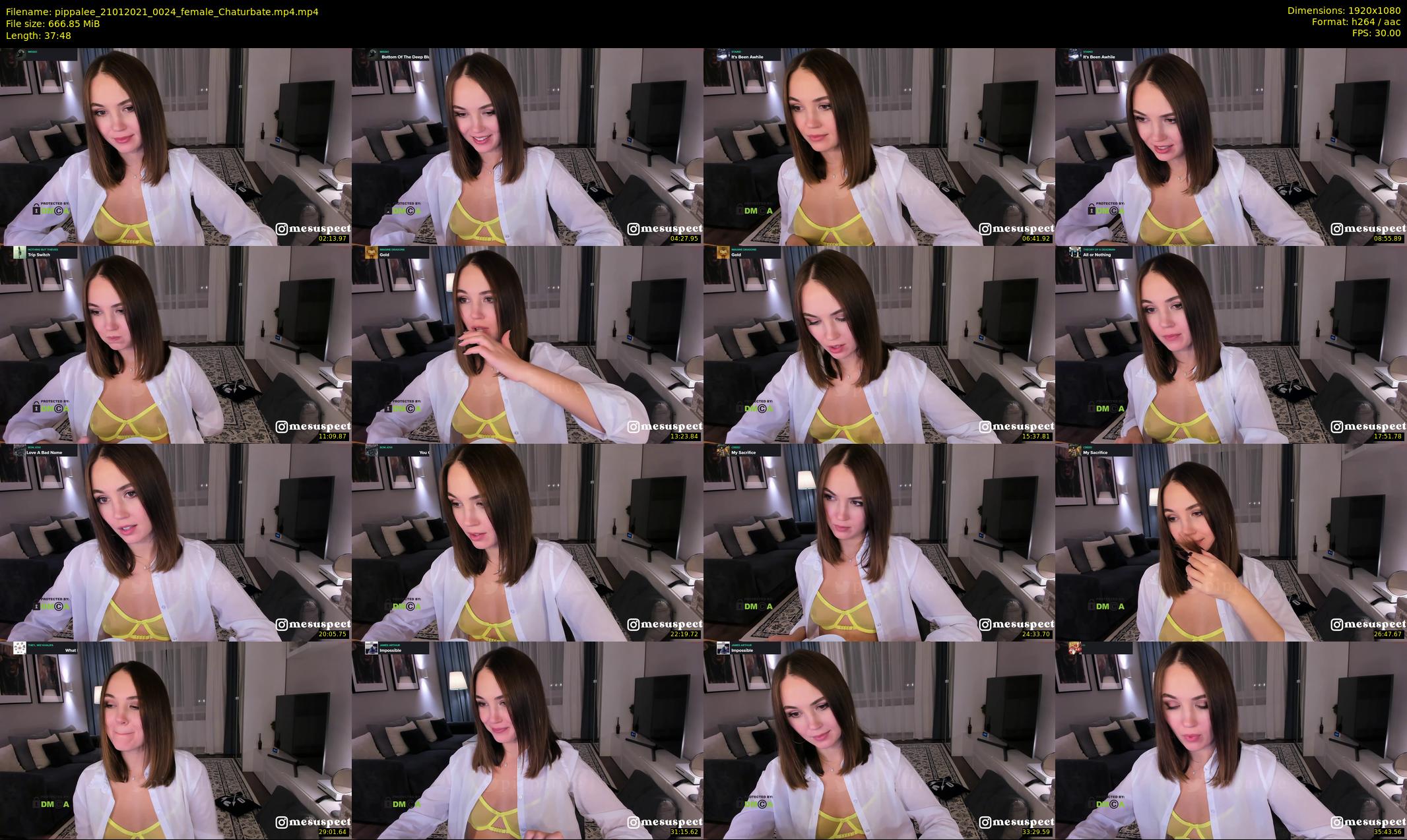 pippalee — 38 minute Chaturbate female cam show recording, 1080p, Jan 21, 2021