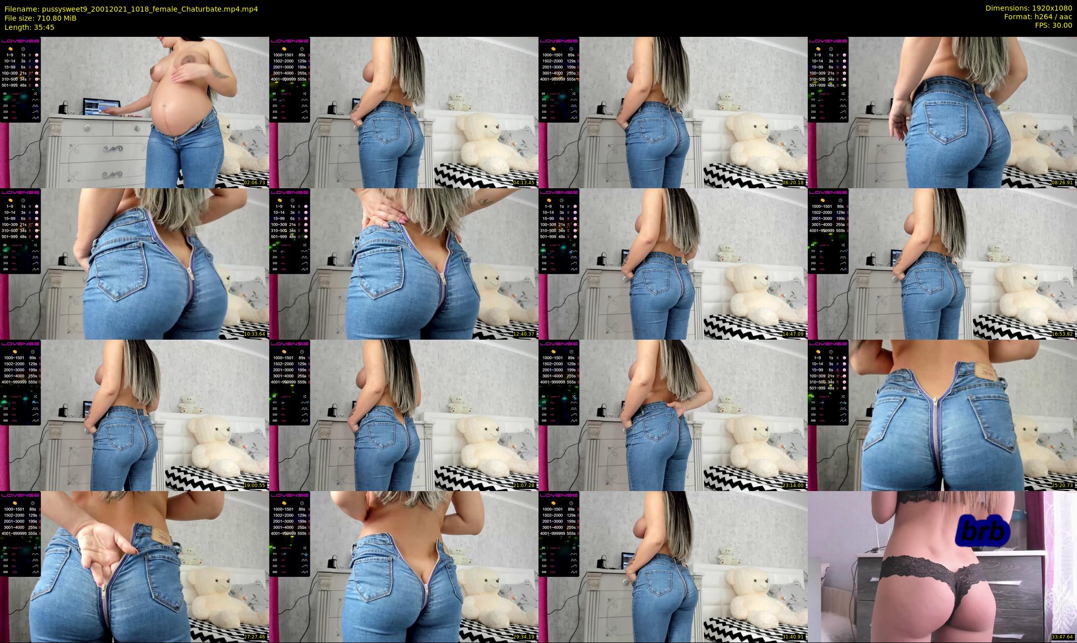 pussysweet9 — 36 minute Chaturbate female cam show recording, 1080p, Jan 20, 2021