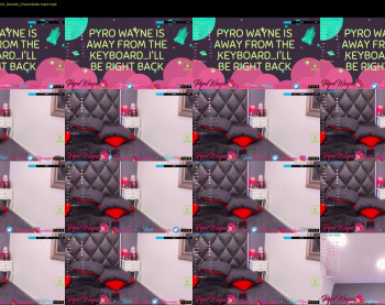 pyrowayne — 4 minute Chaturbate female cam show recording, 720p, Jan 20, 2021