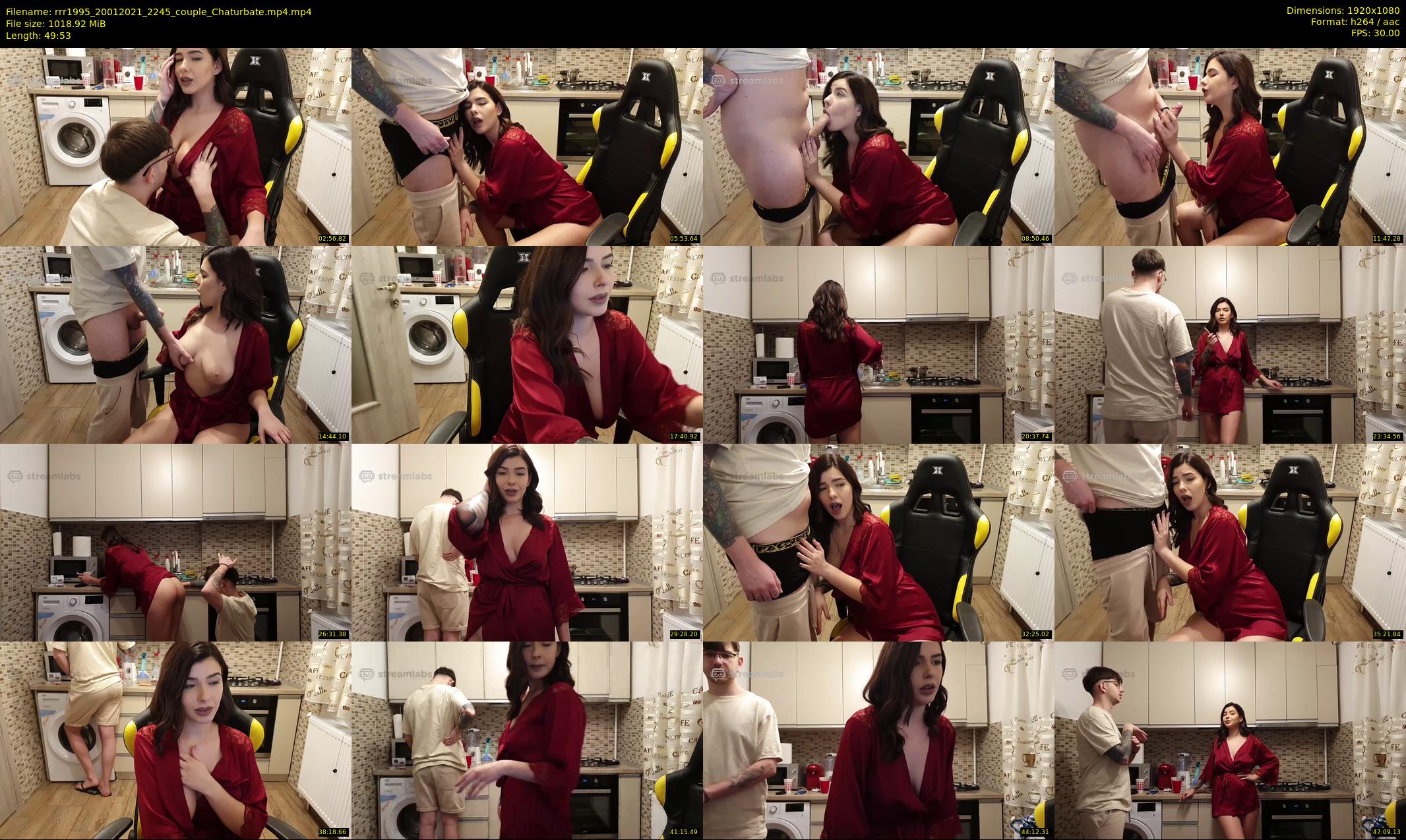 rrr1995 — 50 minute Chaturbate couple cam show recording, 1080p, Jan 20, 2021