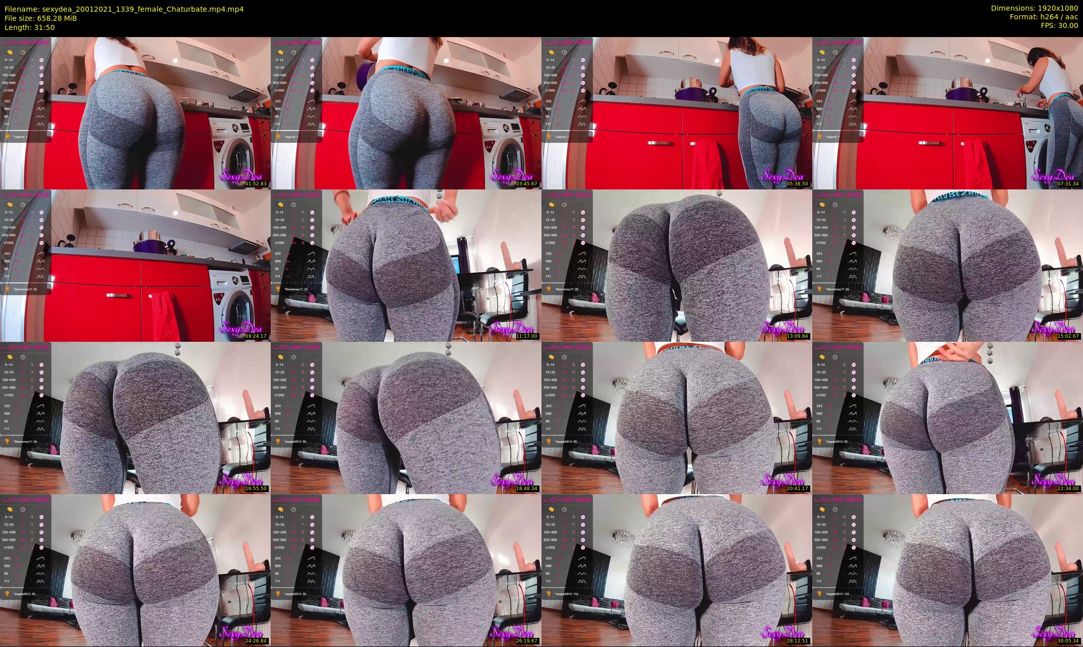 sexydea — 32 minute Chaturbate female cam show recording, 1080p, Jan 20, 2021