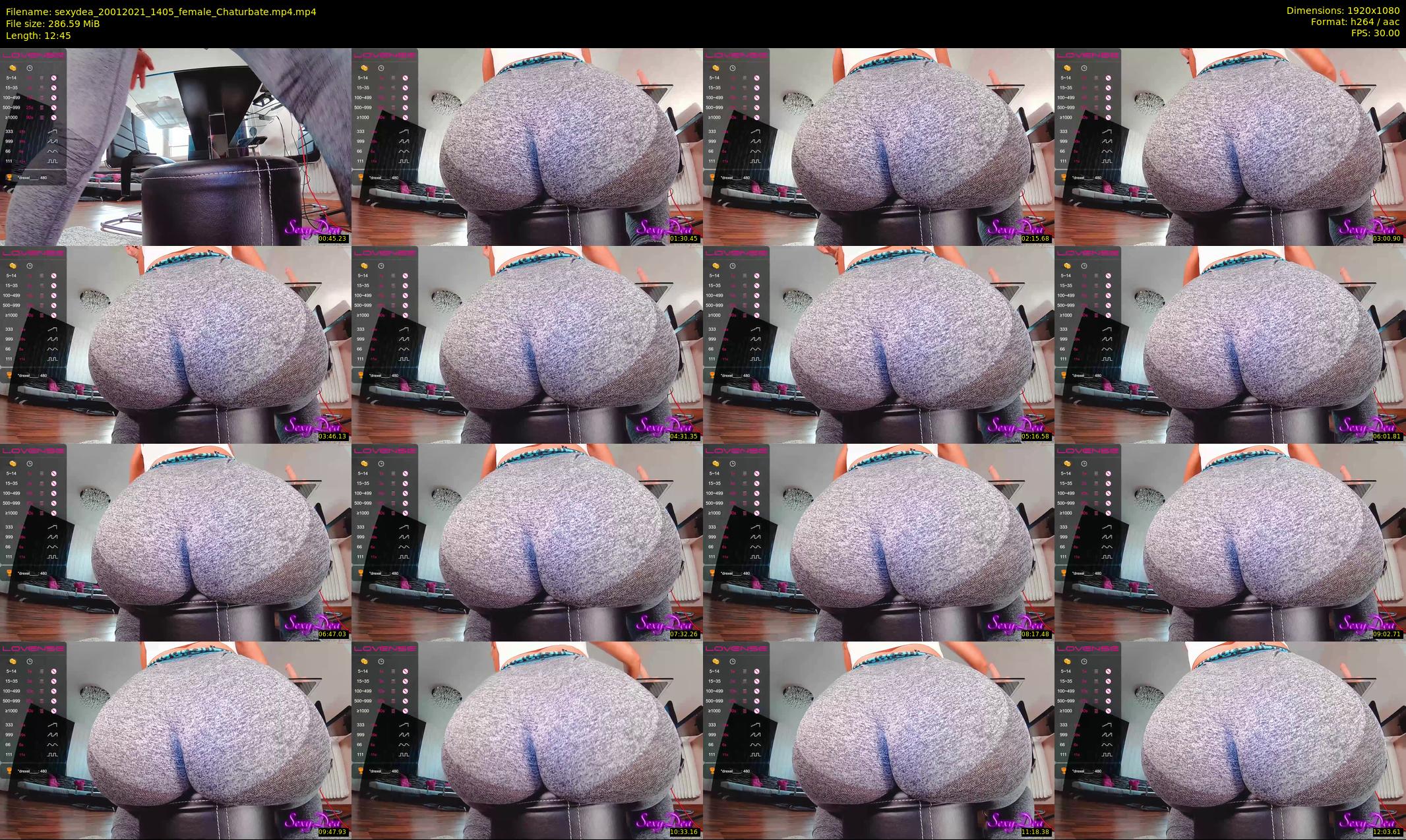 sexydea — 13 minute Chaturbate female cam show recording, 1080p, Jan 20, 2021