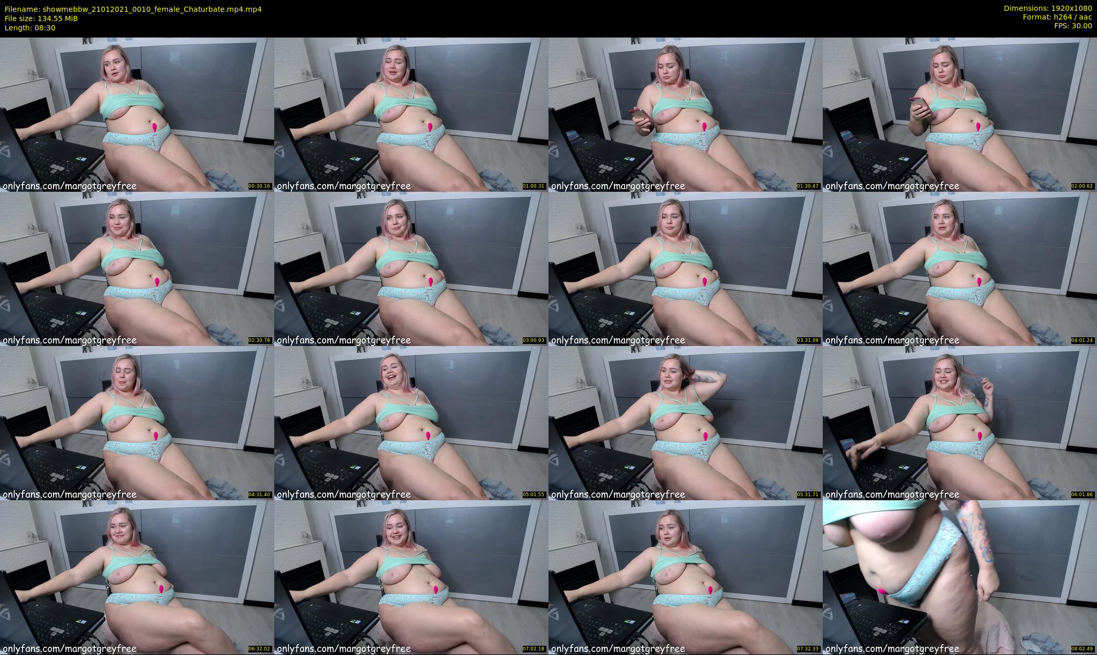 showmebbw — 9 minute Chaturbate female cam show recording, 1080p, Jan 21, 2021