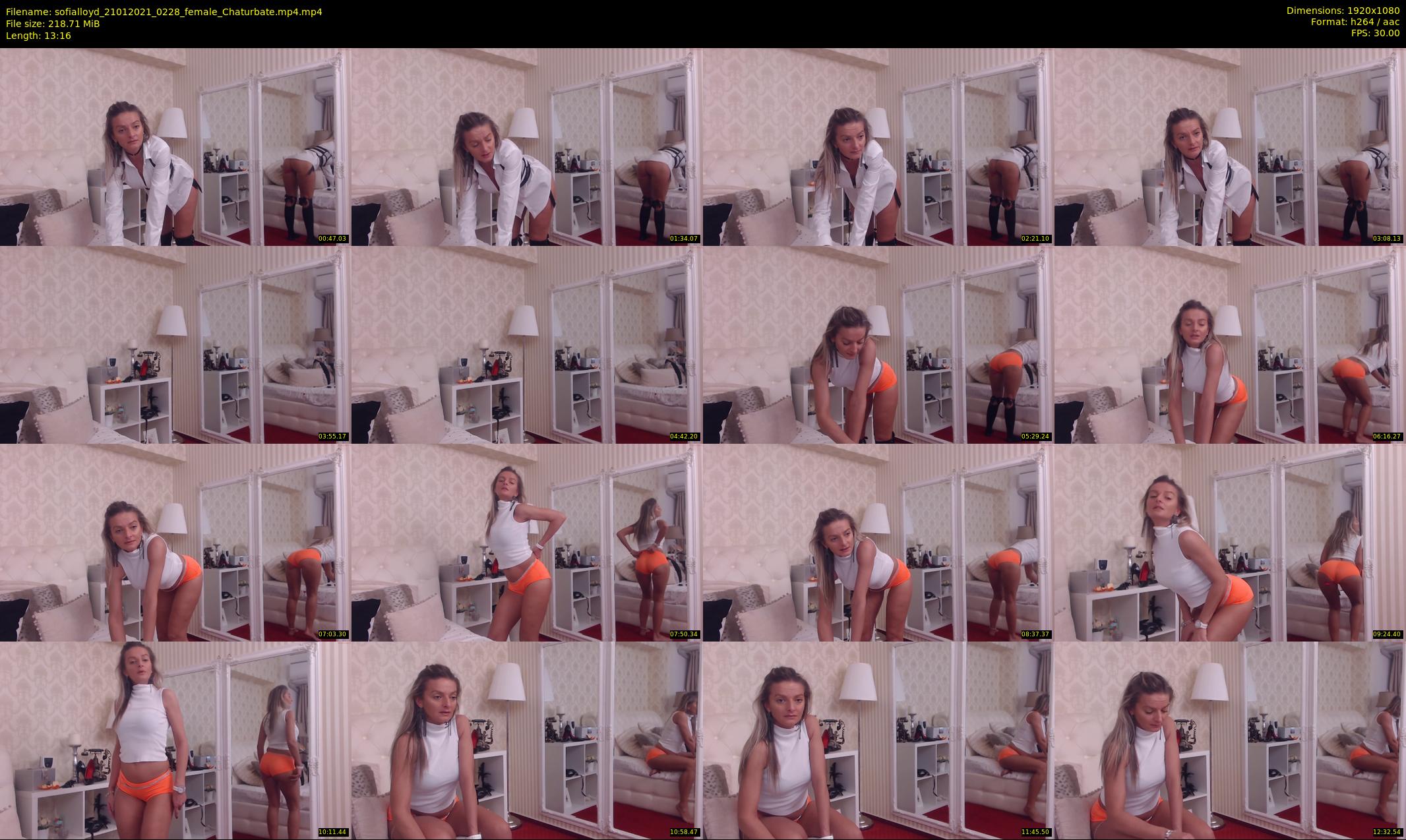 sofialloyd — 14 minute Chaturbate female cam show recording, 1080p, Jan 21, 2021