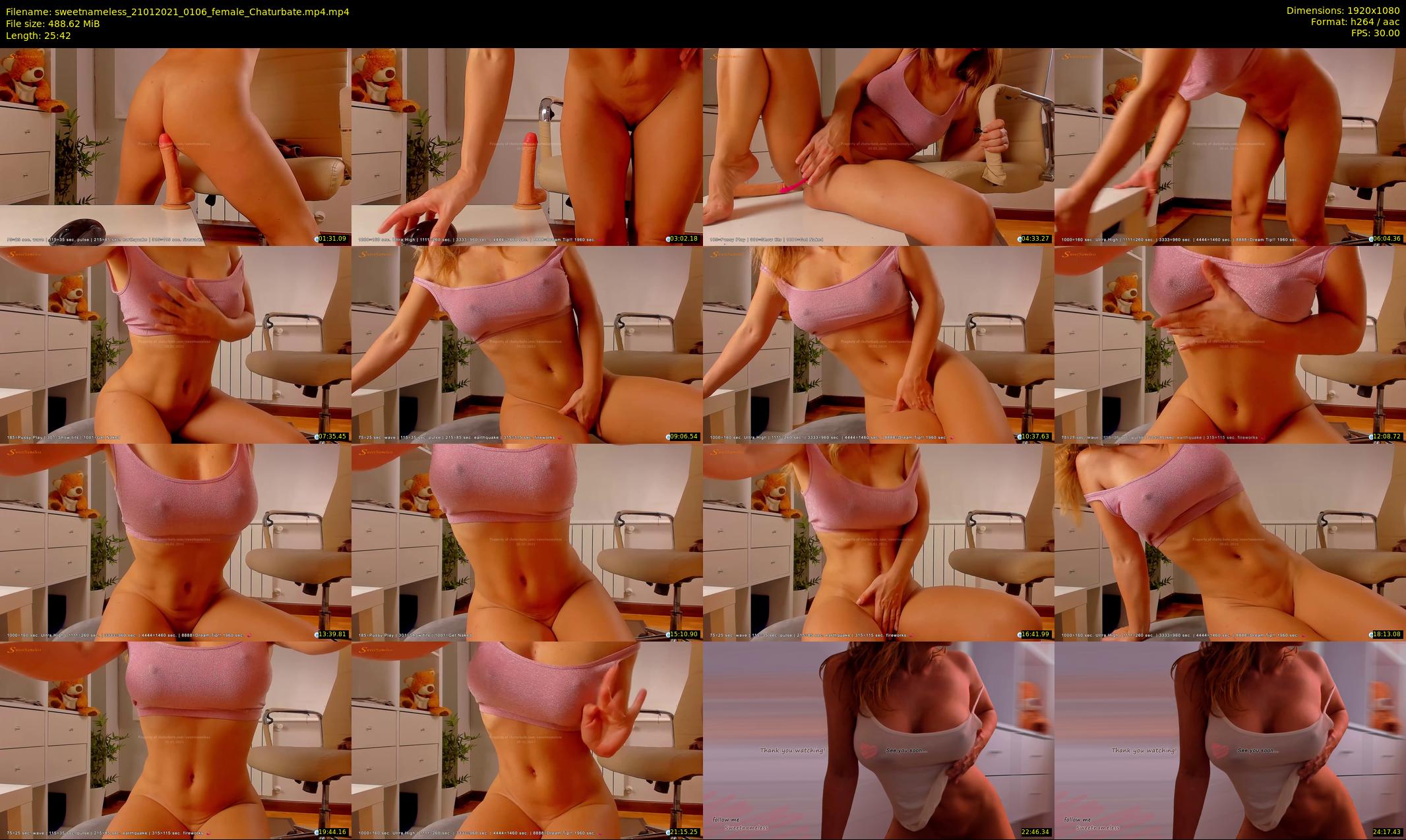 sweetnameless — 26 minute Chaturbate couple cam show recording, 1080p, Jan 21, 2021