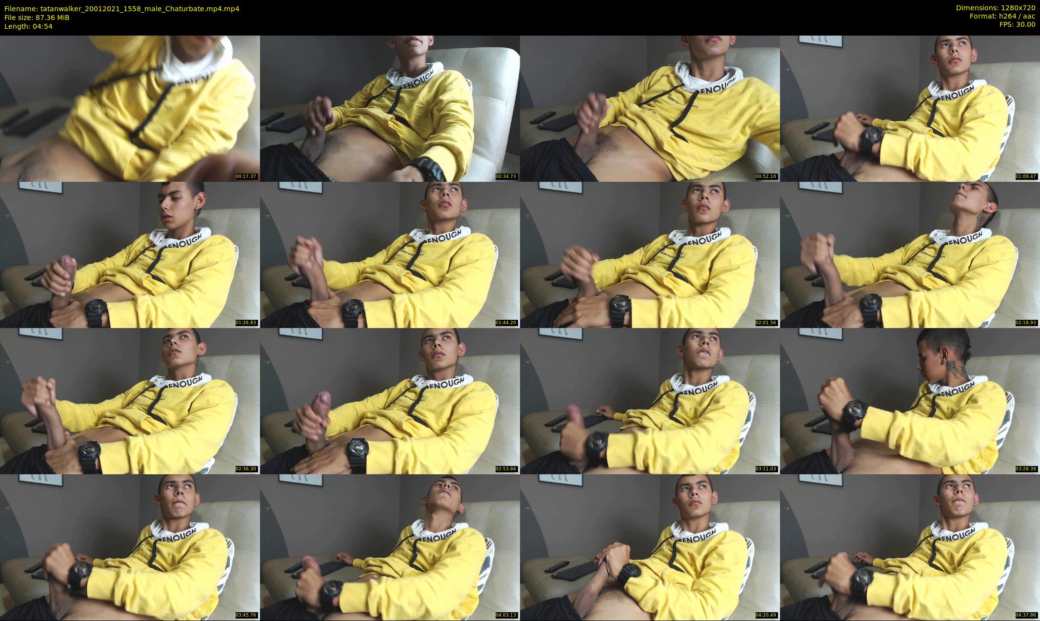 tatanwalker — 5 minute Chaturbate male cam show recording, 720p, Jan 20, 2021