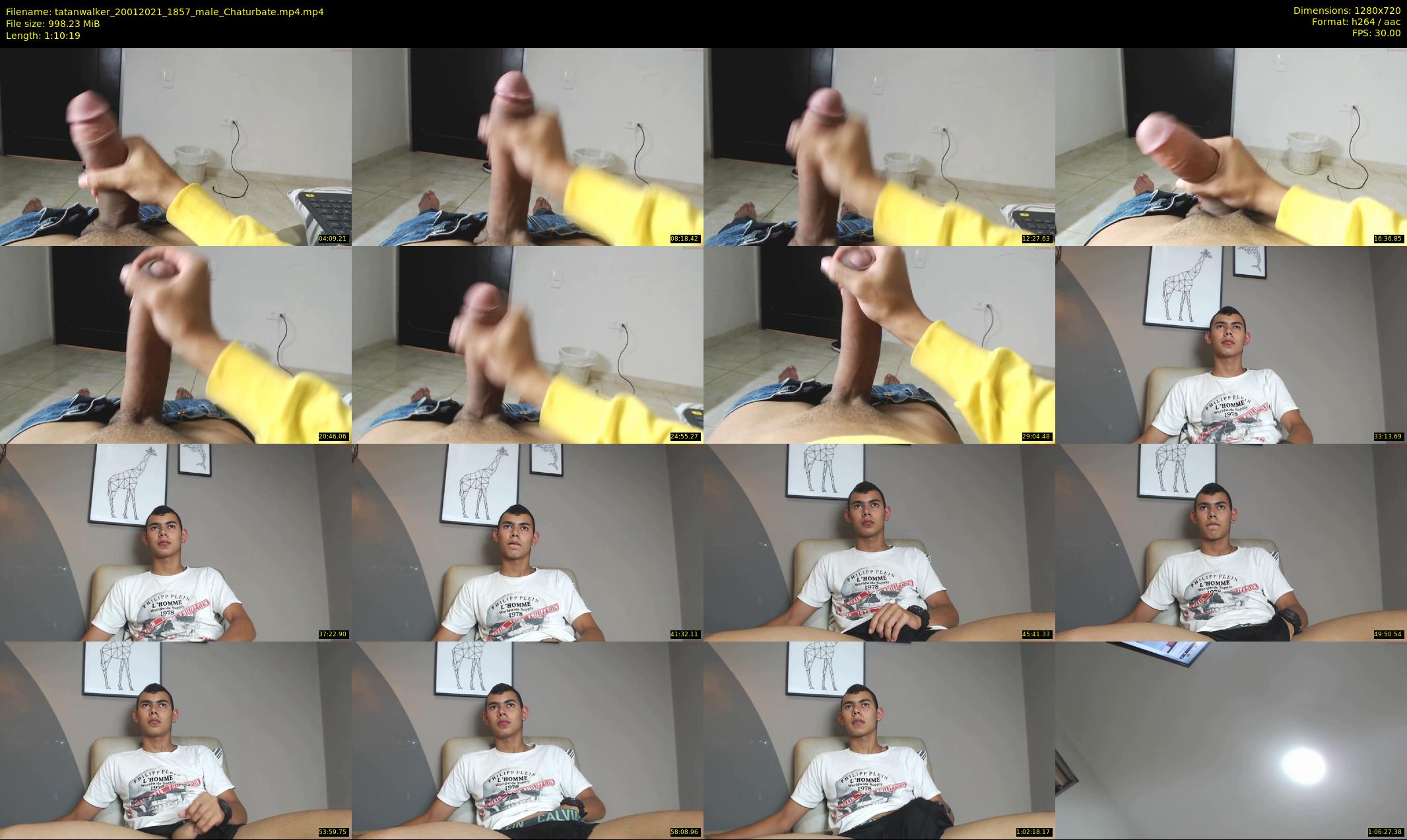 tatanwalker — 71 minute Chaturbate male cam show recording, 720p, Jan 20, 2021