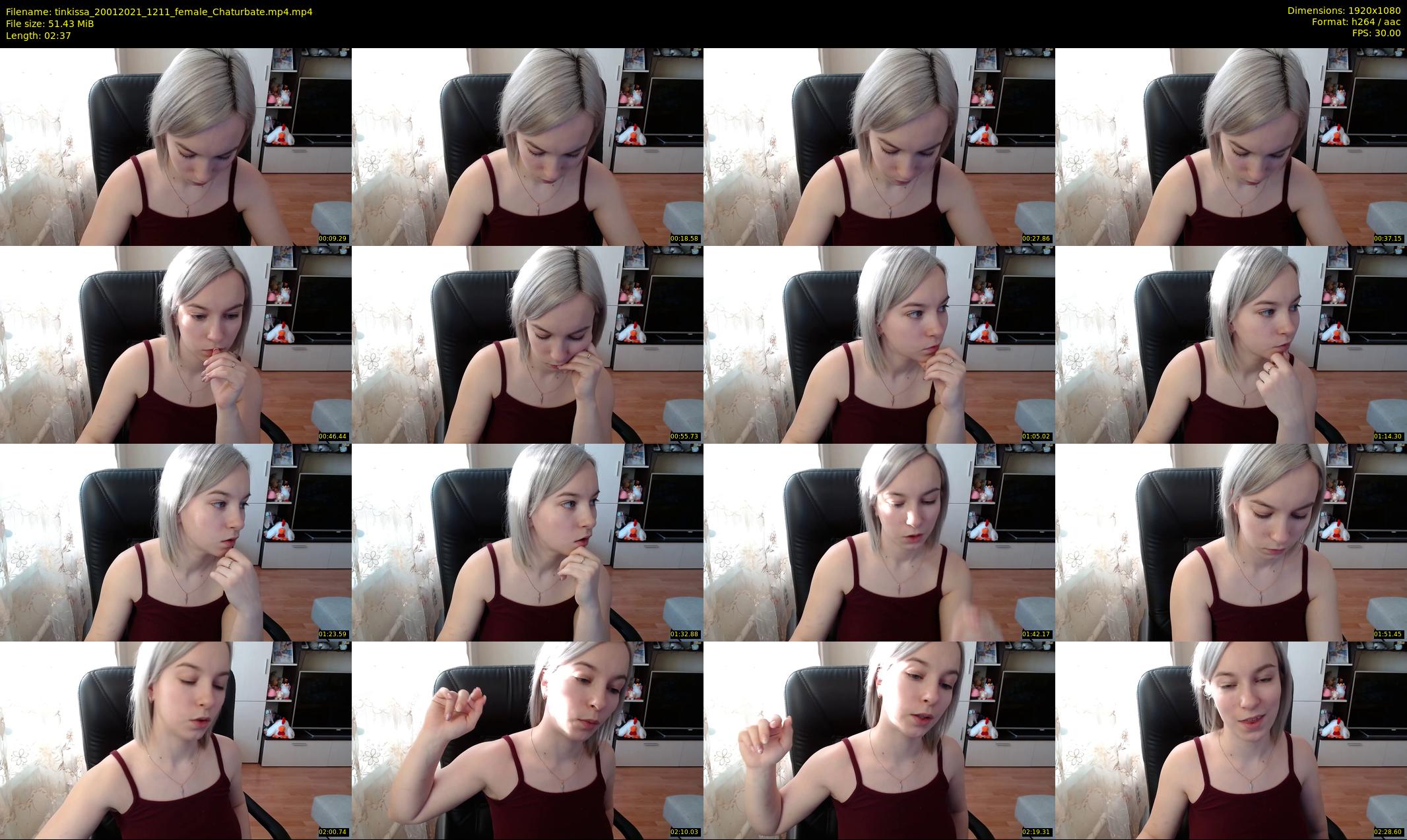 tinkissa — 3 minute Chaturbate couple cam show recording, 1080p, Jan 20, 2021