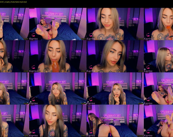tonsykaprina — 70 minute Chaturbate couple cam show recording, 1080p, Jan 20, 2021