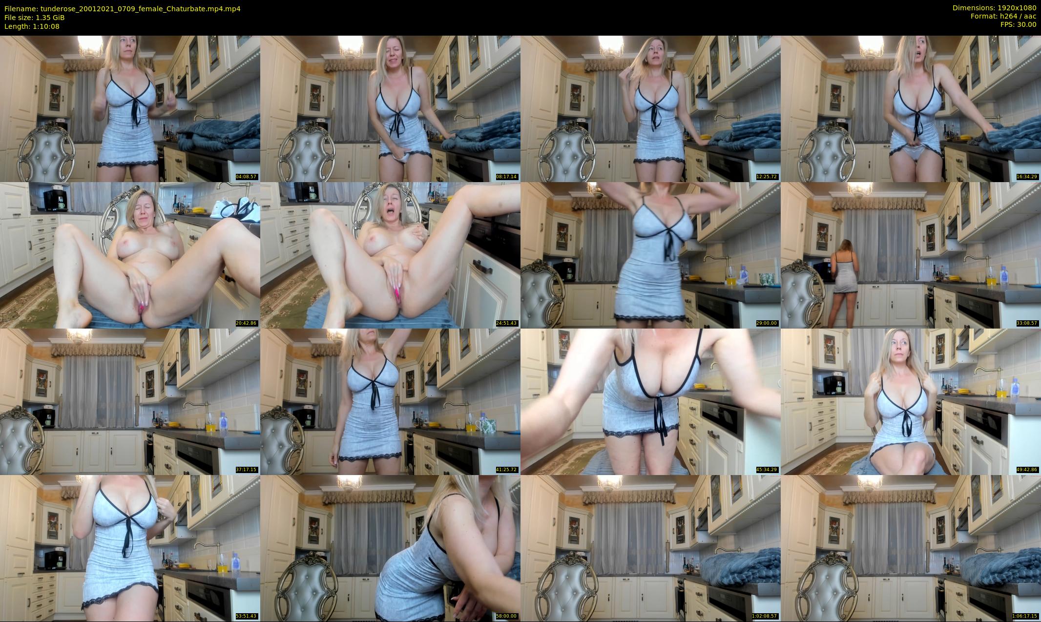 tunderose — 71 minute Chaturbate female cam show recording, 1080p, Jan 20, 2021
