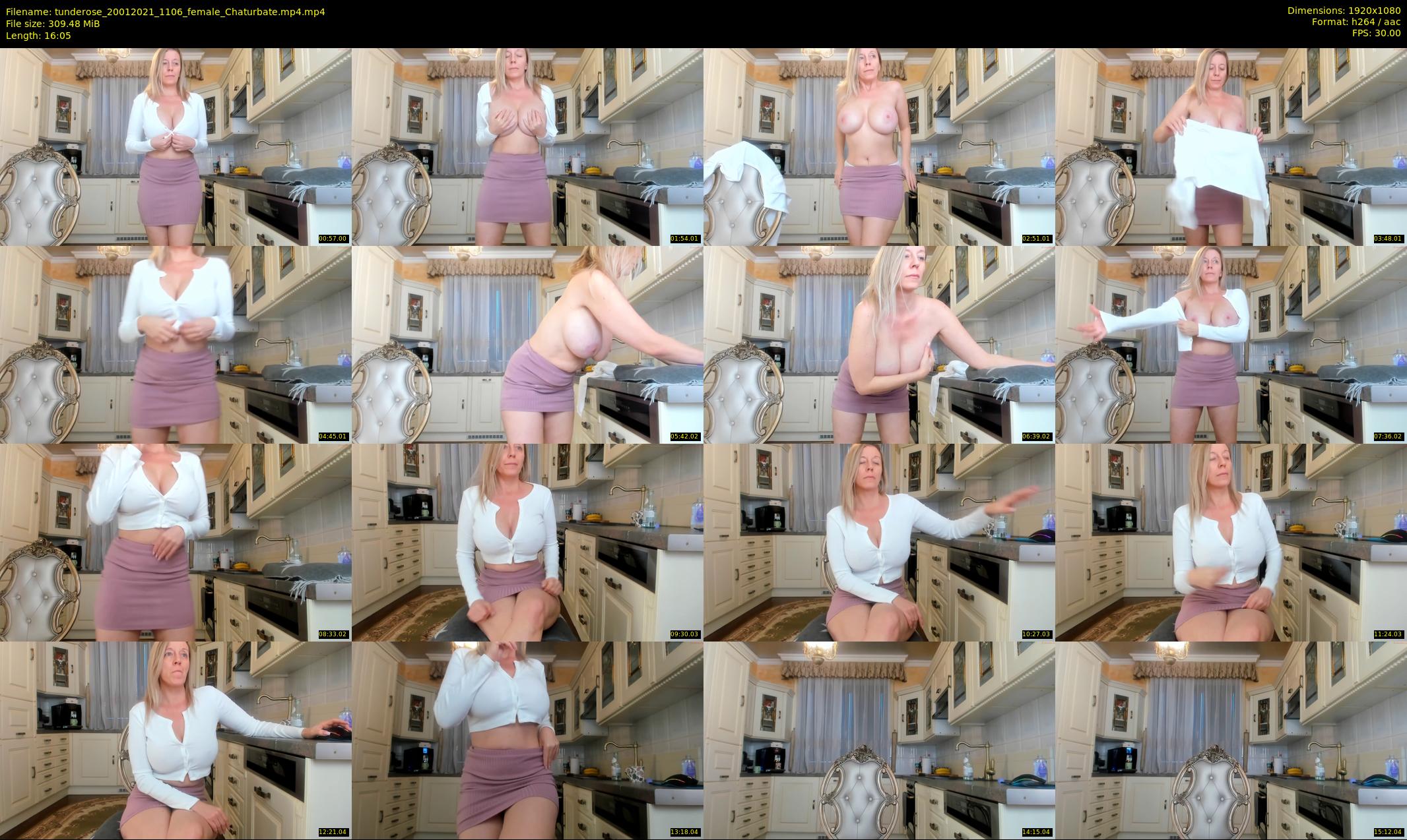 tunderose — 17 minute Chaturbate female cam show recording, 1080p, Jan 20, 2021