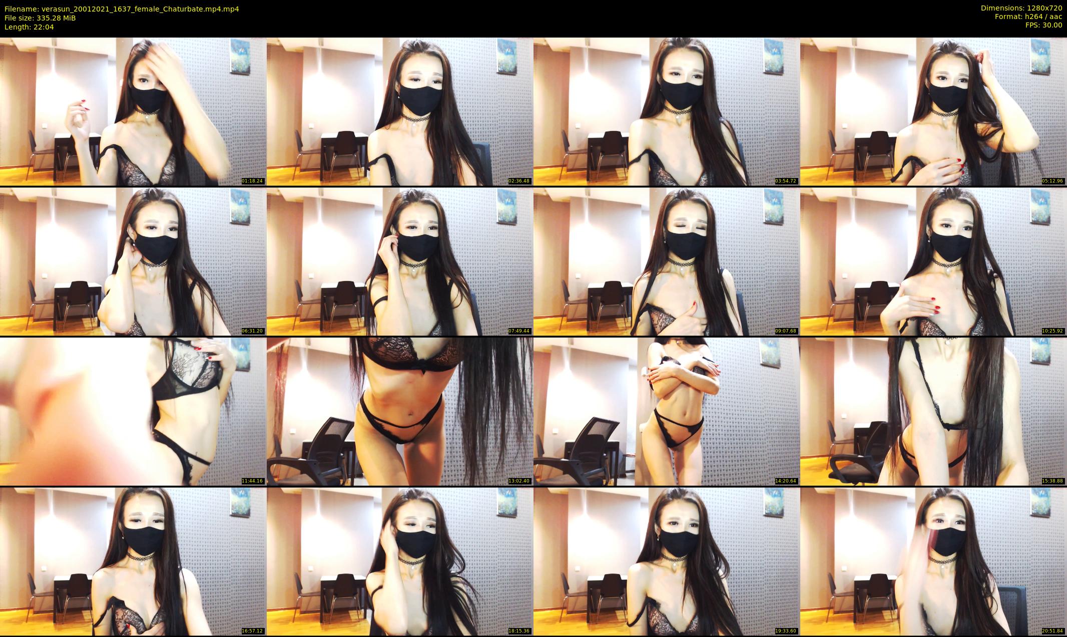 verasun — 23 minute Chaturbate female cam show recording, 720p, Jan 20, 2021