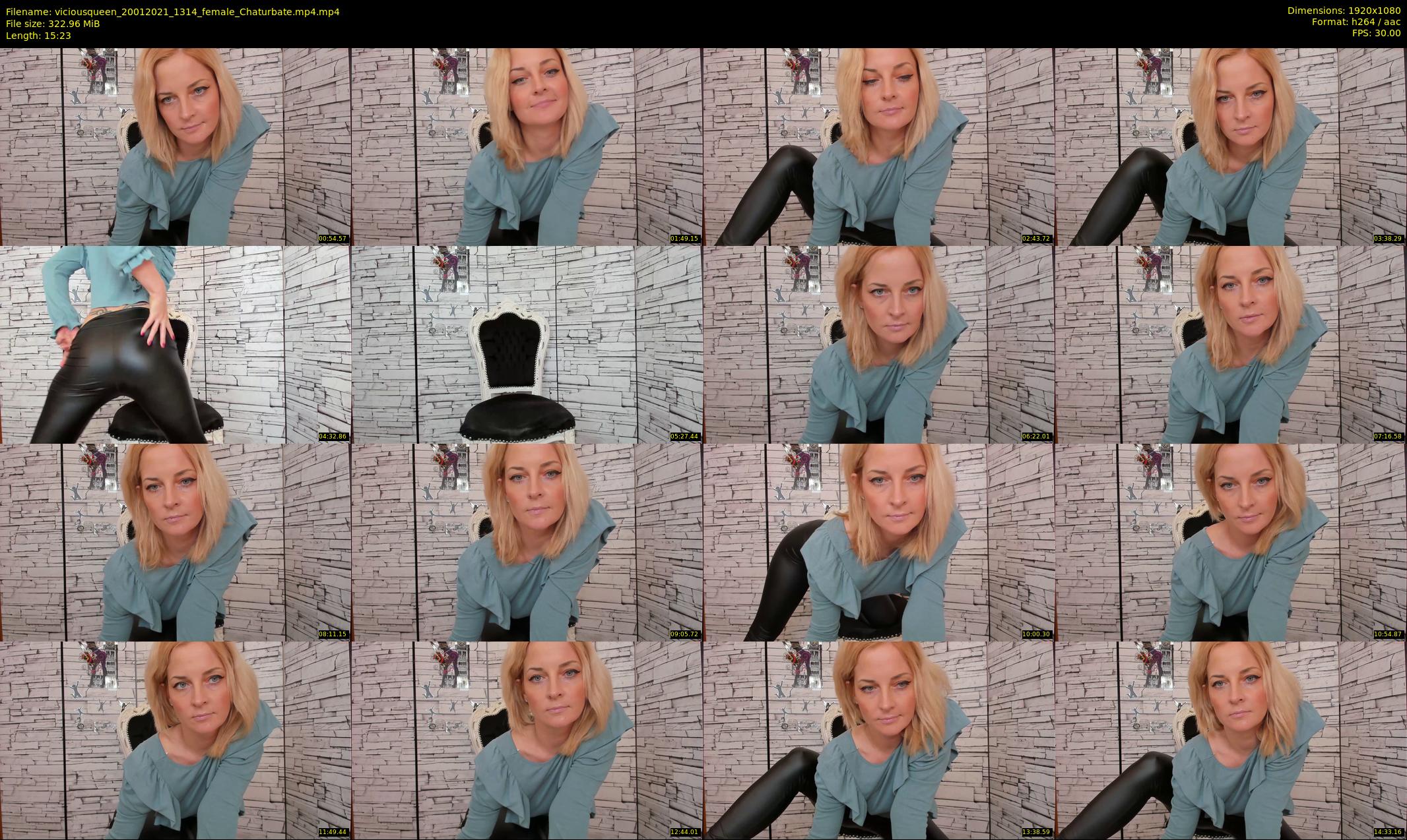viciousqueen — 16 minute Chaturbate female cam show recording, 1080p, Jan 20, 2021