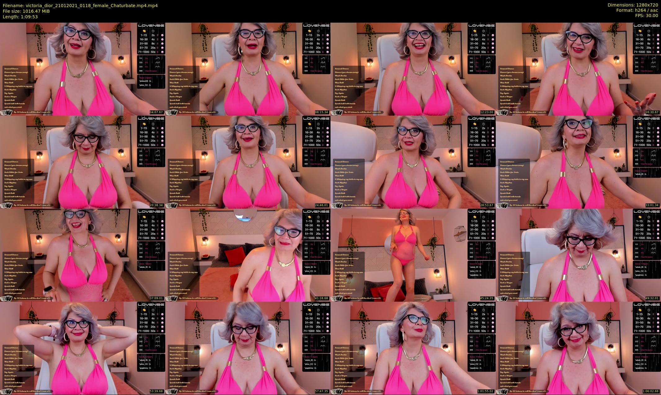 victoria_dior — 70 minute Chaturbate female cam show recording, 720p, Jan 21, 2021