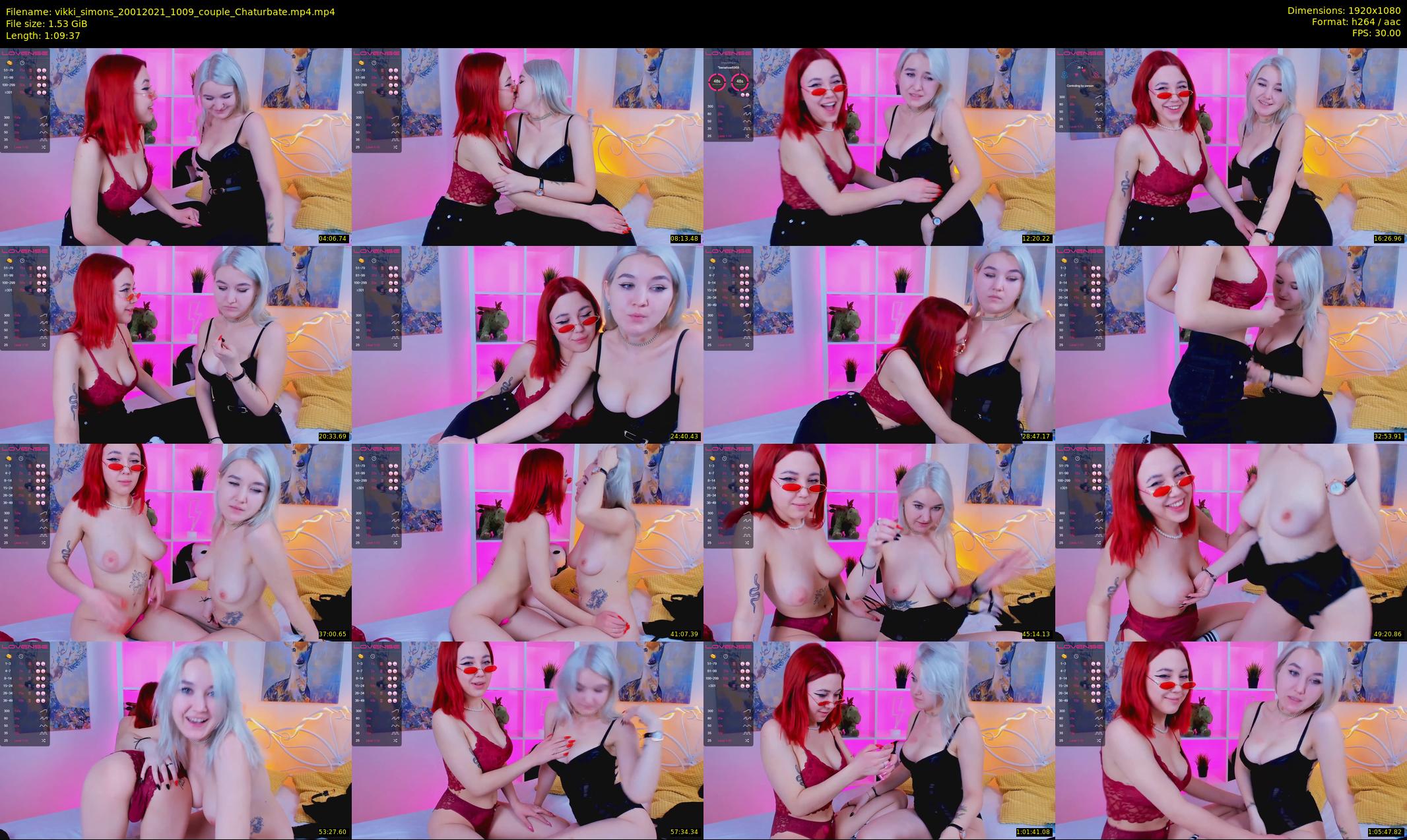 vikki_simons — 70 minute Chaturbate couple cam show recording, 1080p, Jan 20, 2021