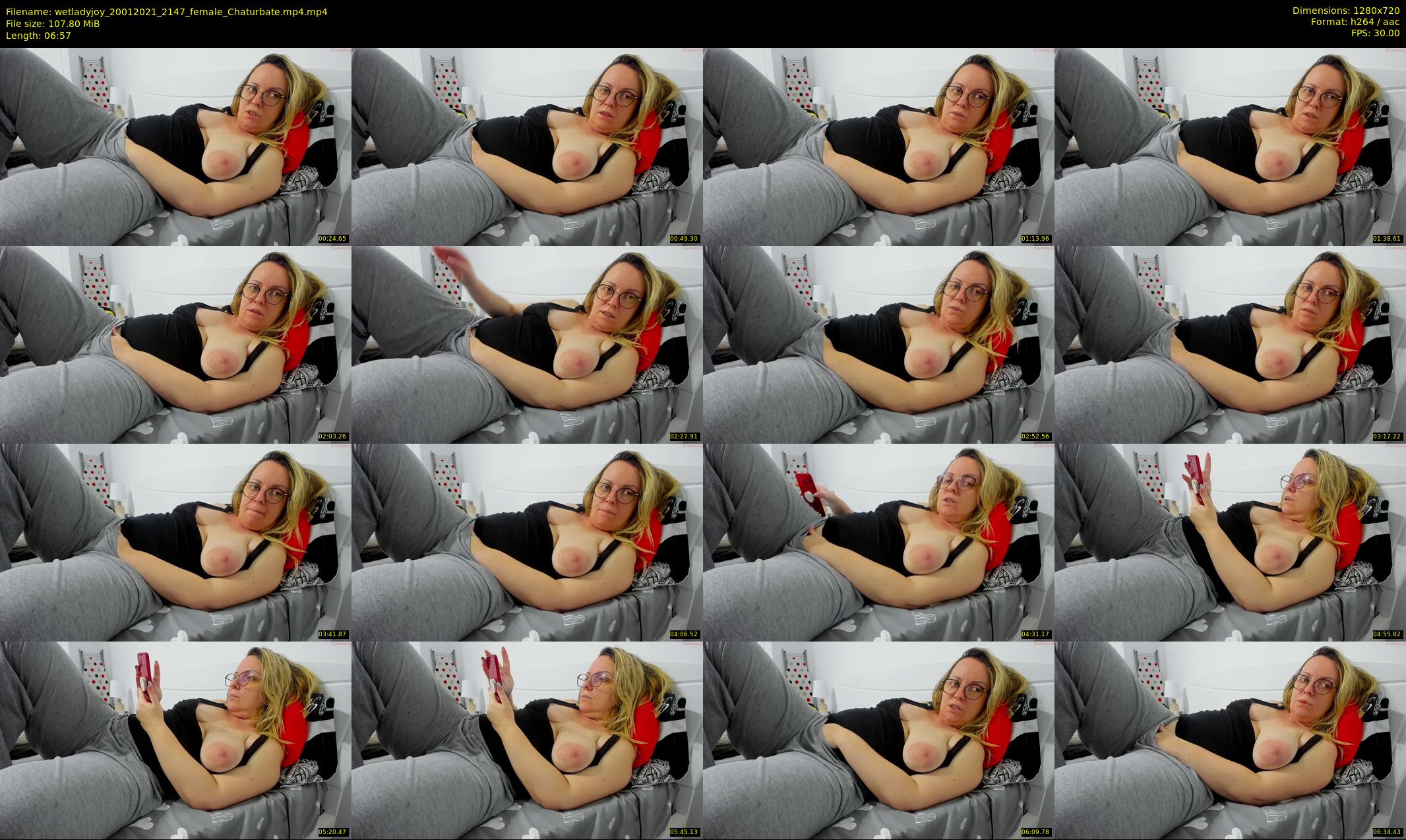 wetladyjoy — 7 minute Chaturbate female cam show recording, 720p, Jan 20, 2021