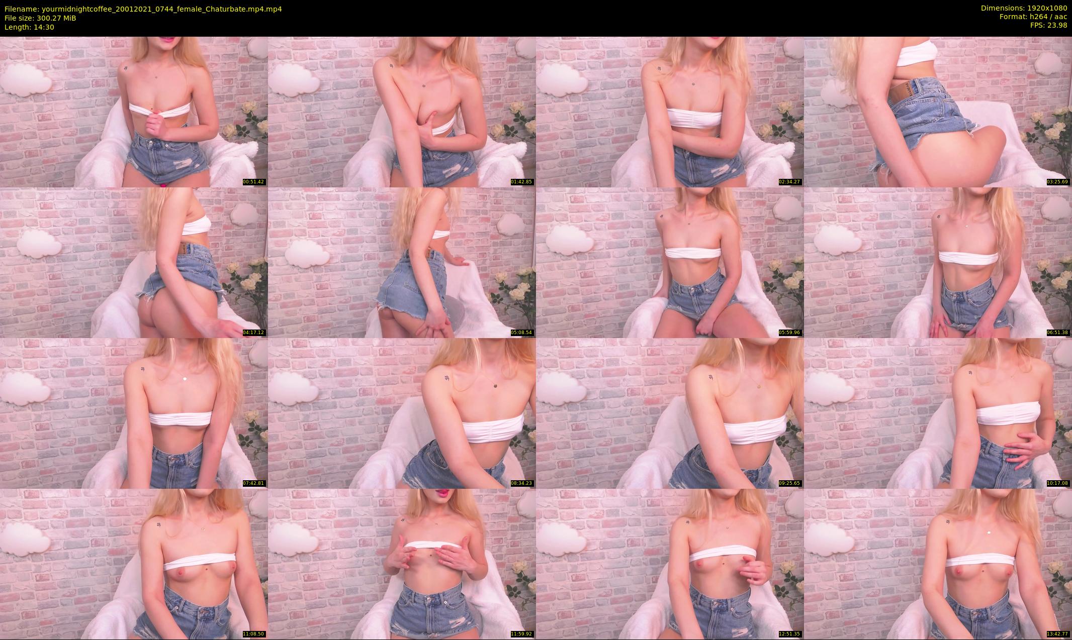 yourmidnightcoffee — 15 minute Chaturbate female cam show recording, 1080p, Jan 20, 2021