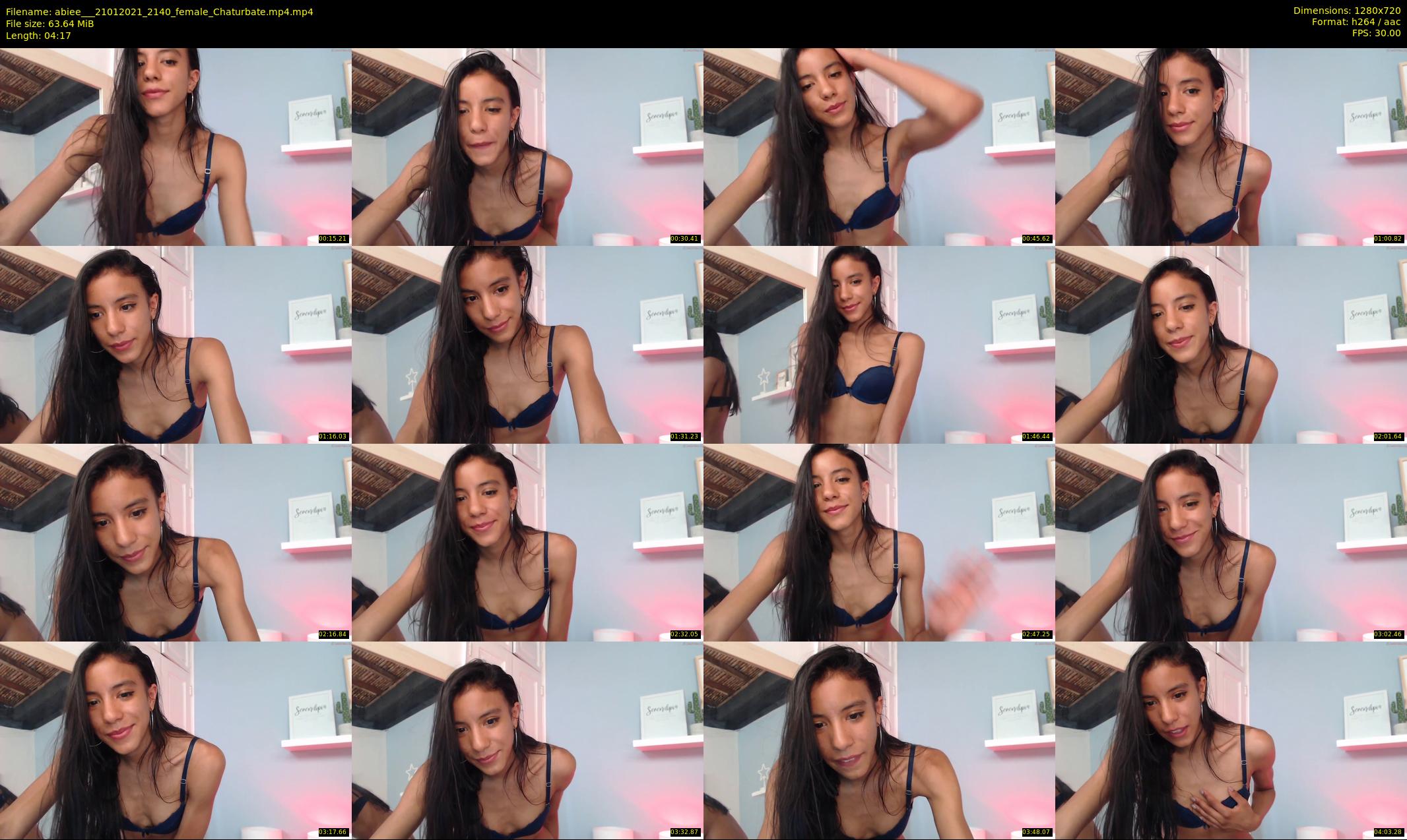 abiee__ — 5 minute Chaturbate female cam show recording, 720p, Jan 21, 2021