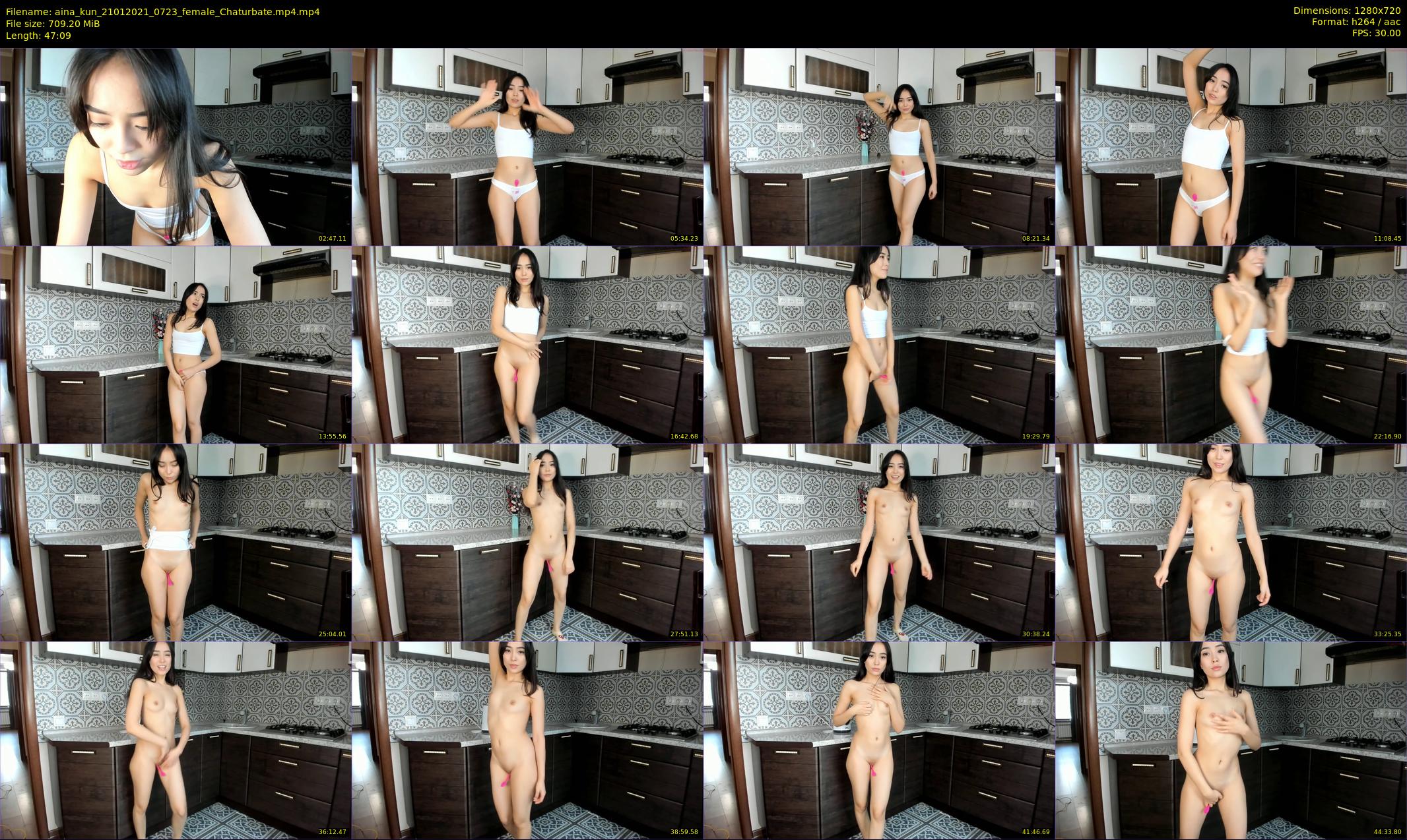 aina_kun — 48 minute Chaturbate female cam show recording, 720p, Jan 21, 2021
