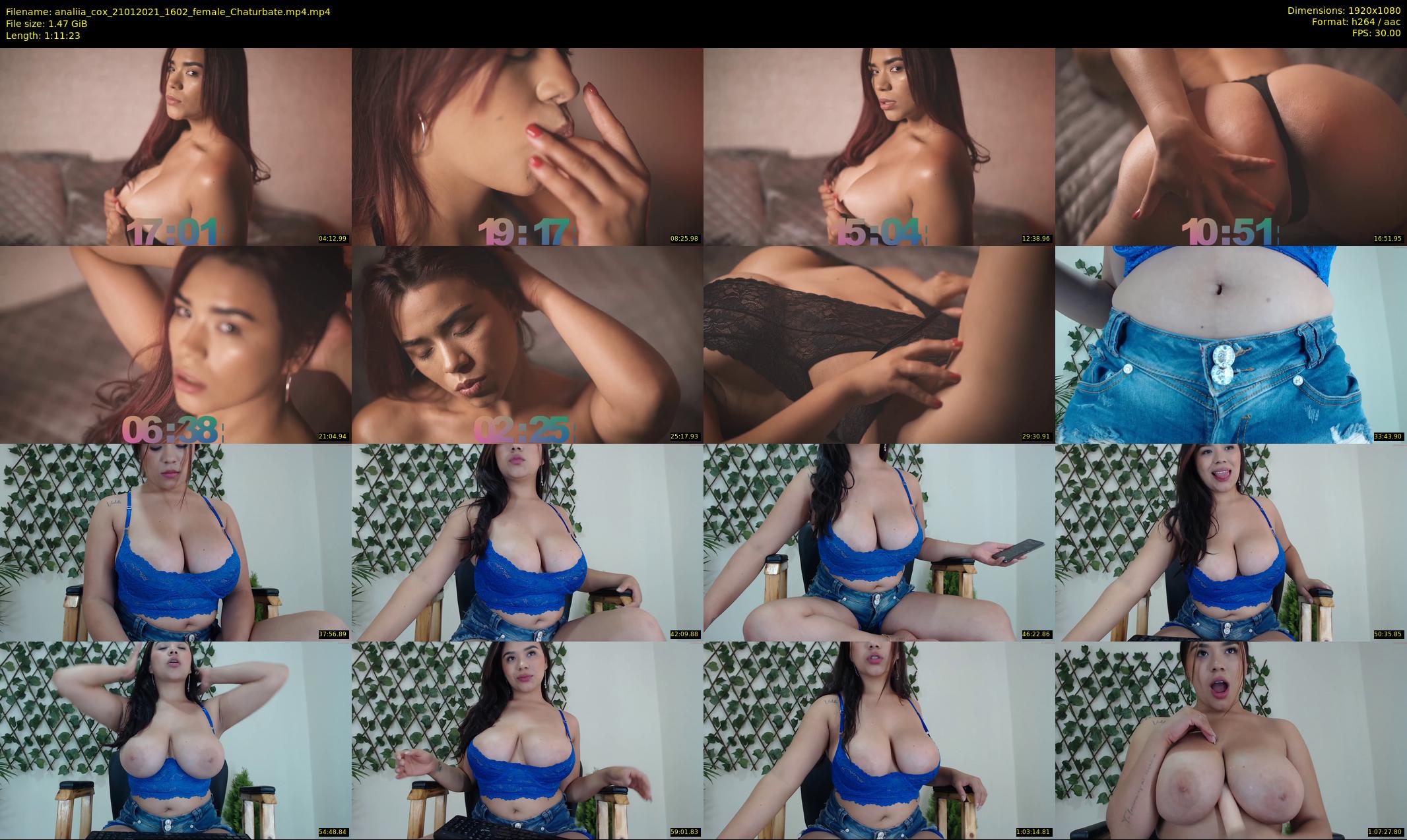 analiia_cox — 72 minute Chaturbate female cam show recording, 1080p, Jan 21, 2021