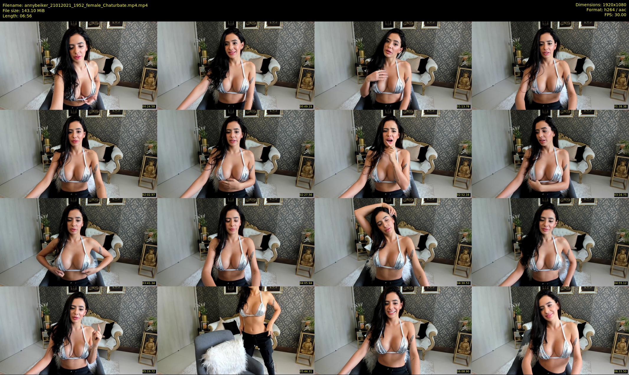 annybeiker — 7 minute Chaturbate female cam show recording, 1080p, Jan 21, 2021