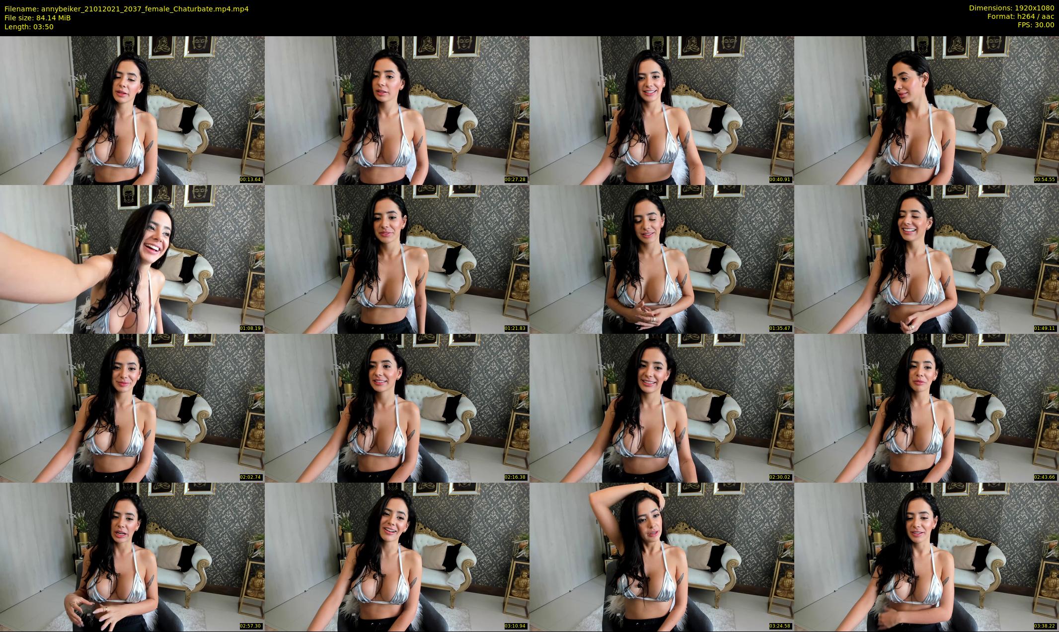annybeiker — 4 minute Chaturbate female cam show recording, 1080p, Jan 21, 2021