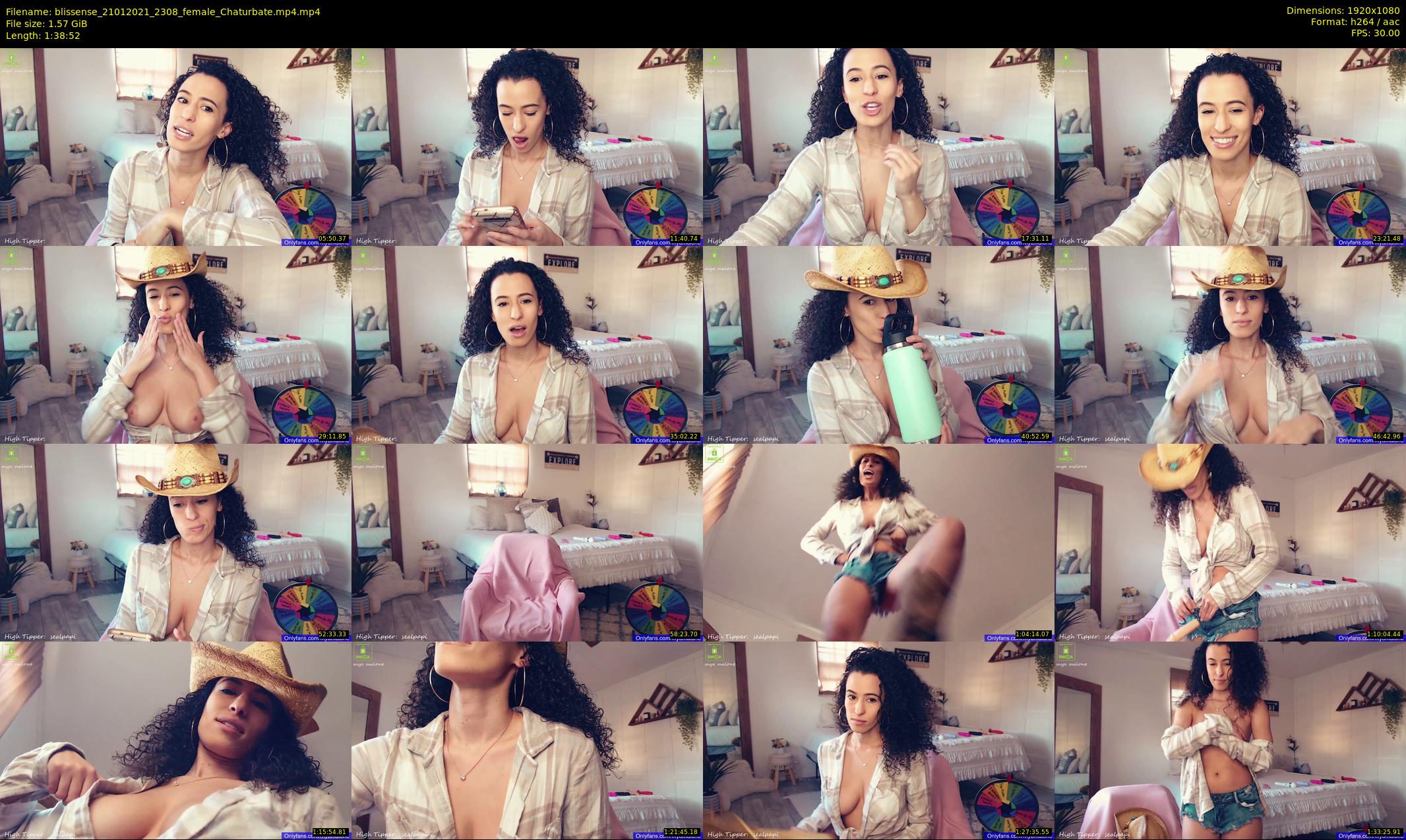blissense — 99 minute Chaturbate female cam show recording, 1080p, Jan 21, 2021